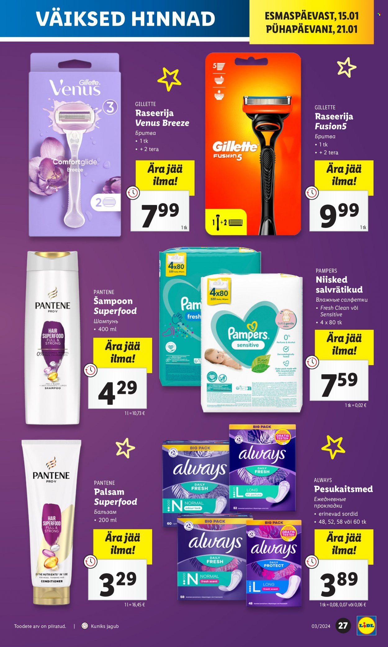 Lidl kliendileht - 18.01.2024 - 21.01.2024. Lehekülg 27