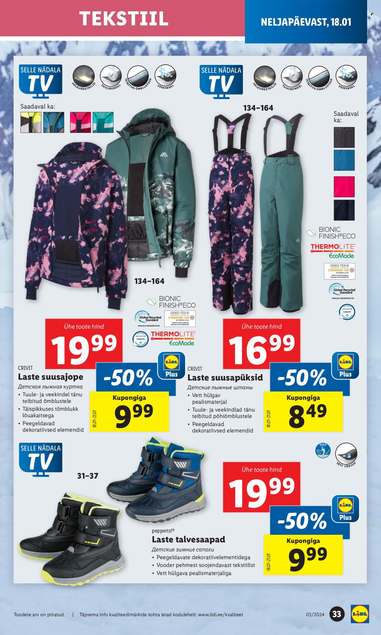 Lidl kliendileht - 18.01.2024 - 21.01.2024. Lehekülg 33