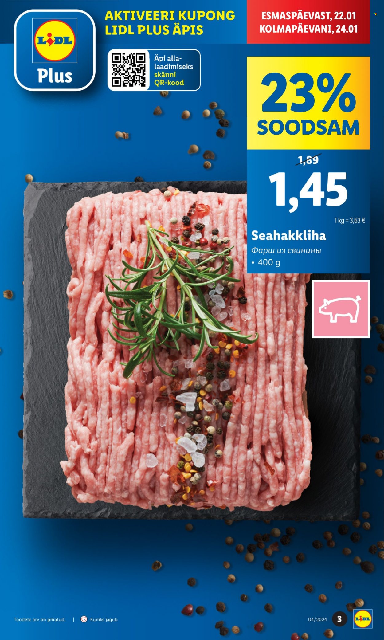 Lidl kliendileht - 22.01.2024 - 28.01.2024. Lehekülg 3