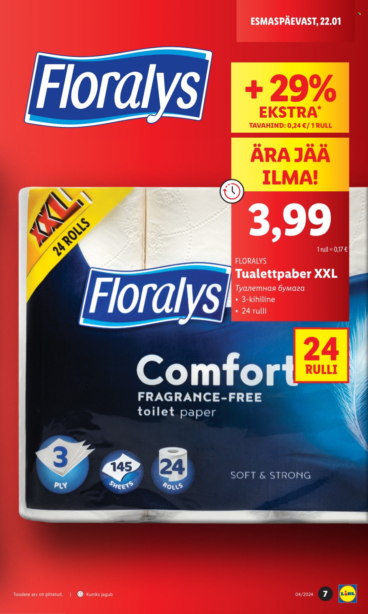 Lidl kliendileht - 22.01.2024 - 28.01.2024. Lehekülg 7