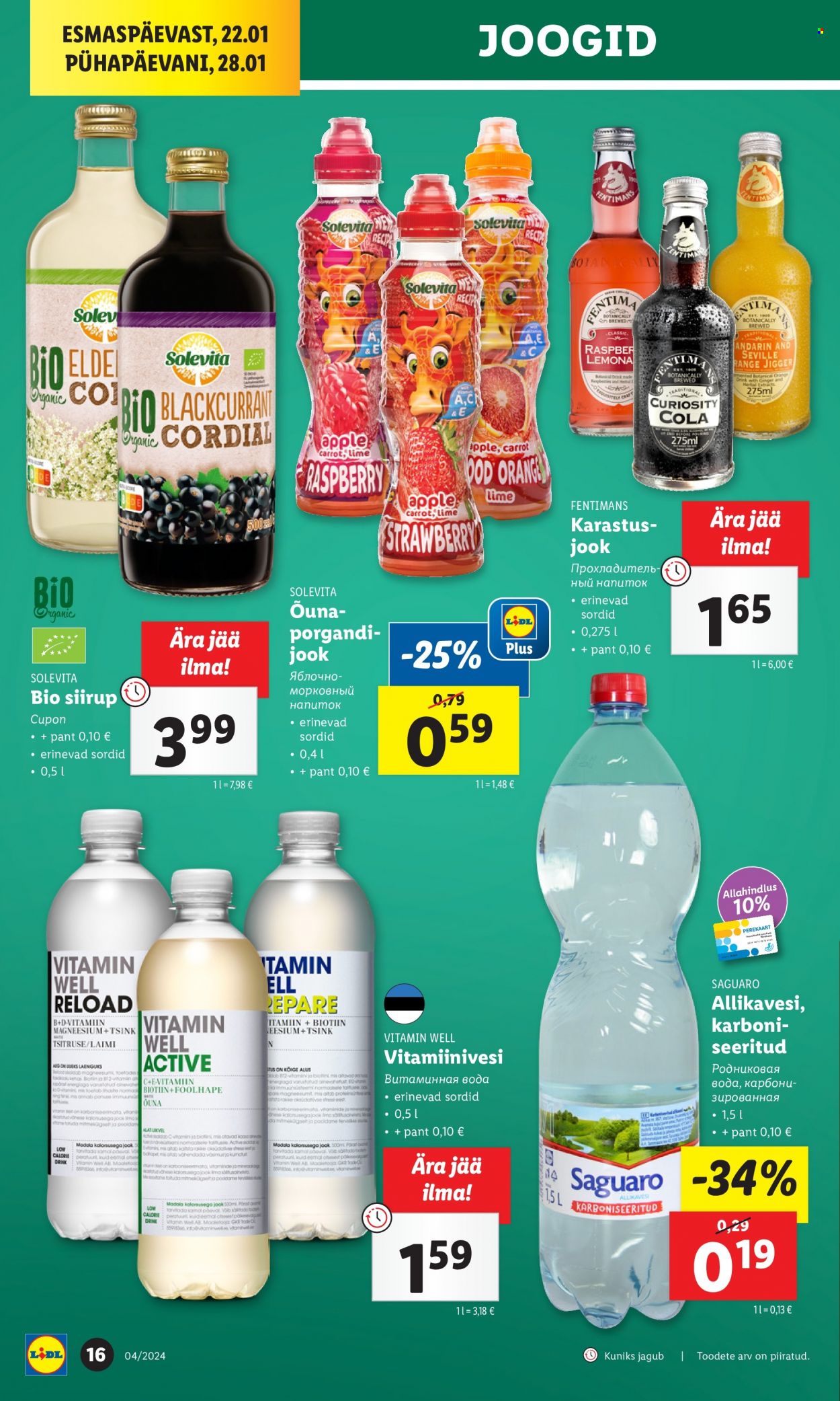 Lidl kliendileht - 22.01.2024 - 28.01.2024. Lehekülg 16