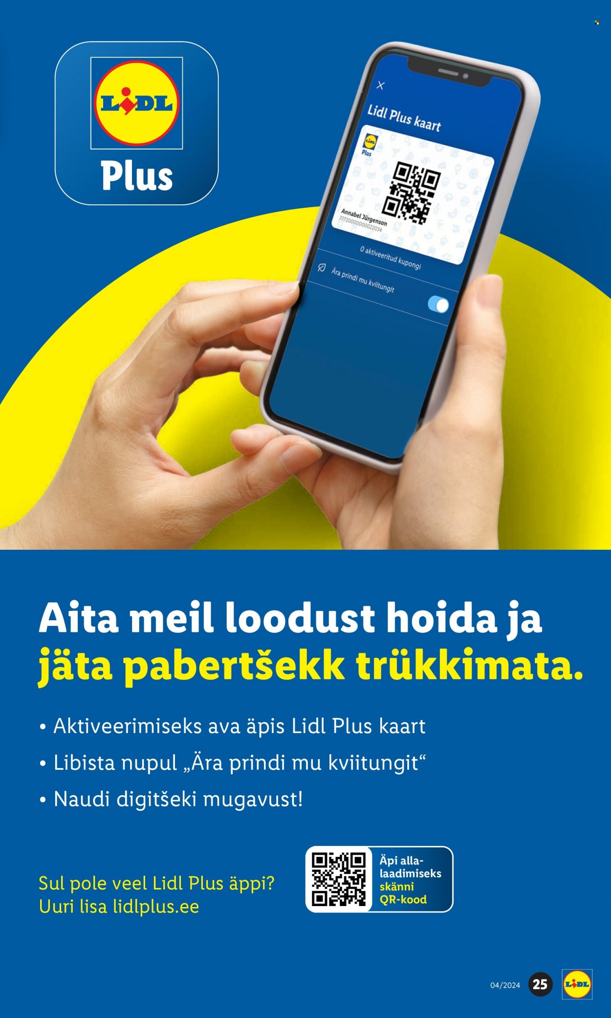 Lidl kliendileht - 22.01.2024 - 28.01.2024. Lehekülg 25