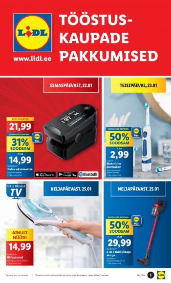 Kaupluse Lidl kliendileht - 20.01.2024 - 25.01.2024.