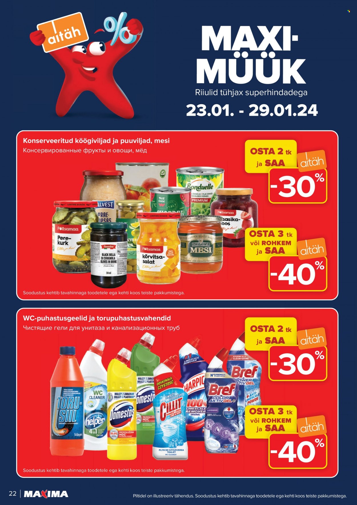 Maxima kliendileht - 23.01.2024 - 29.01.2024. Lehekülg 22