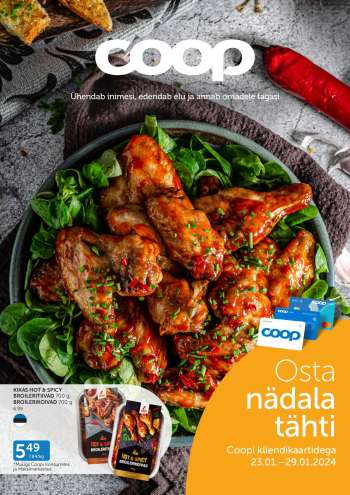 Kaupluse Coop kliendileht - 23.01.2024 - 29.01.2024.