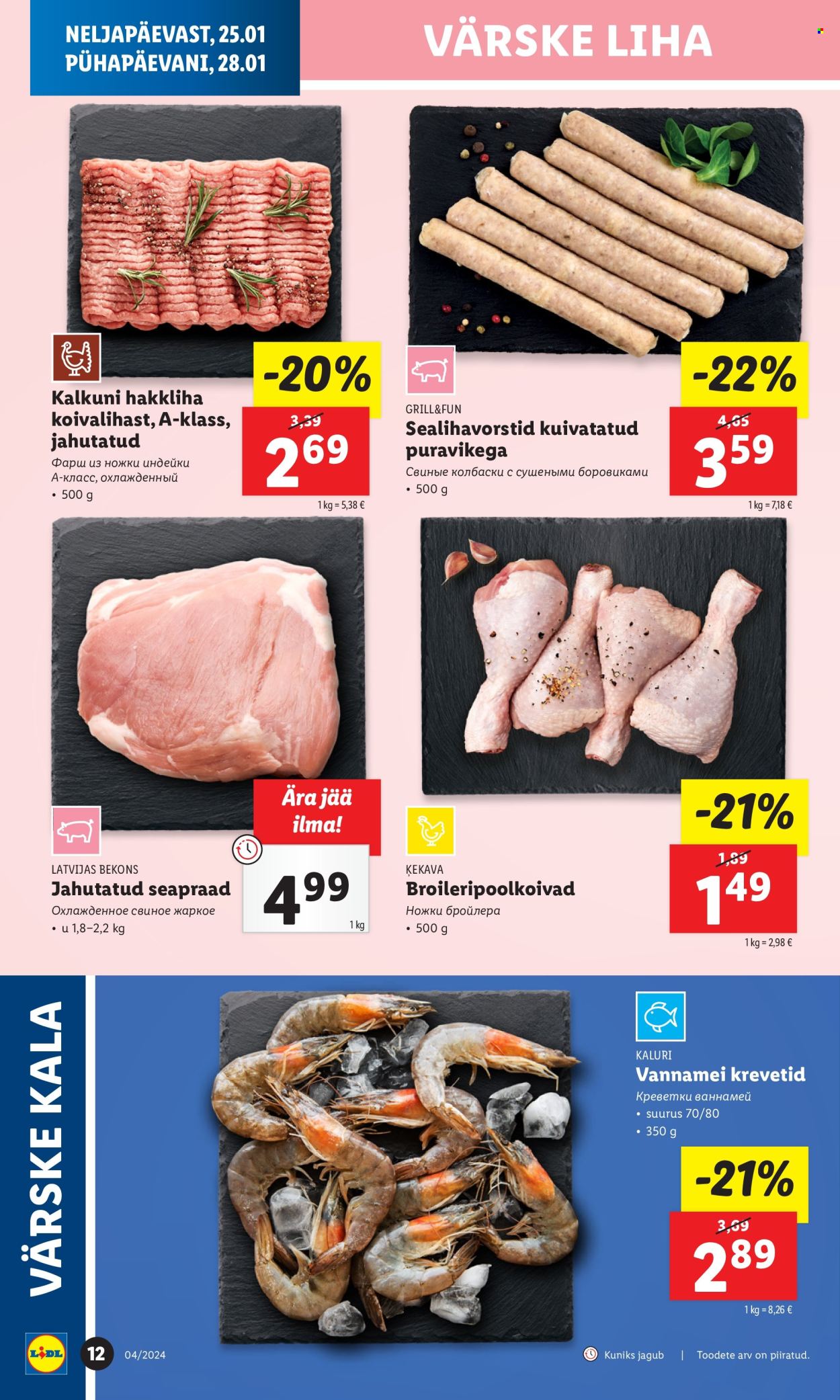 Lidl kliendileht - 25.01.2024 - 28.01.2024. Lehekülg 12