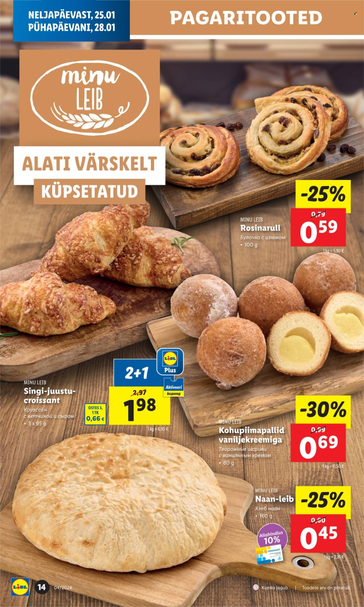 Lidl kliendileht - 25.01.2024 - 28.01.2024. Lehekülg 14