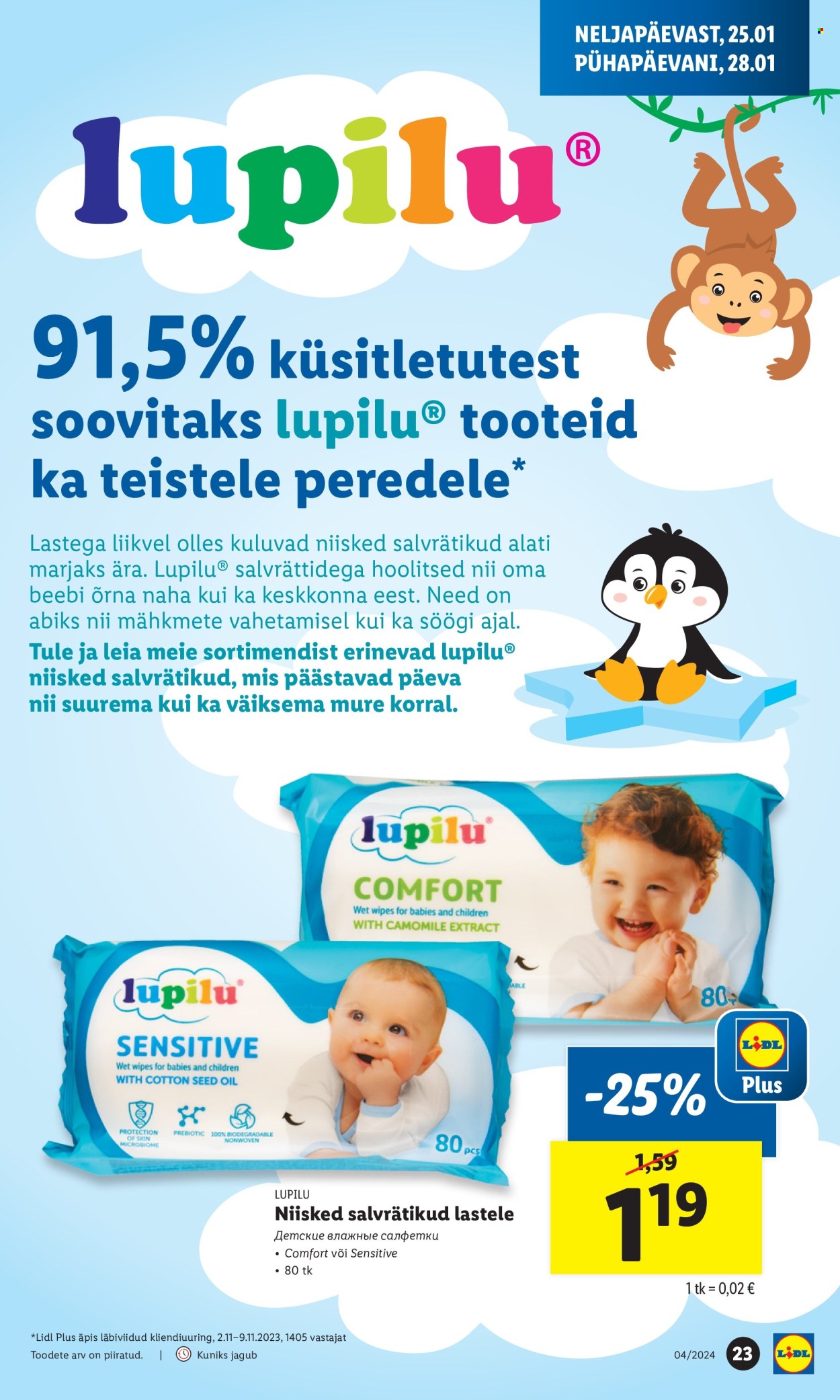 Lidl kliendileht - 25.01.2024 - 28.01.2024. Lehekülg 23