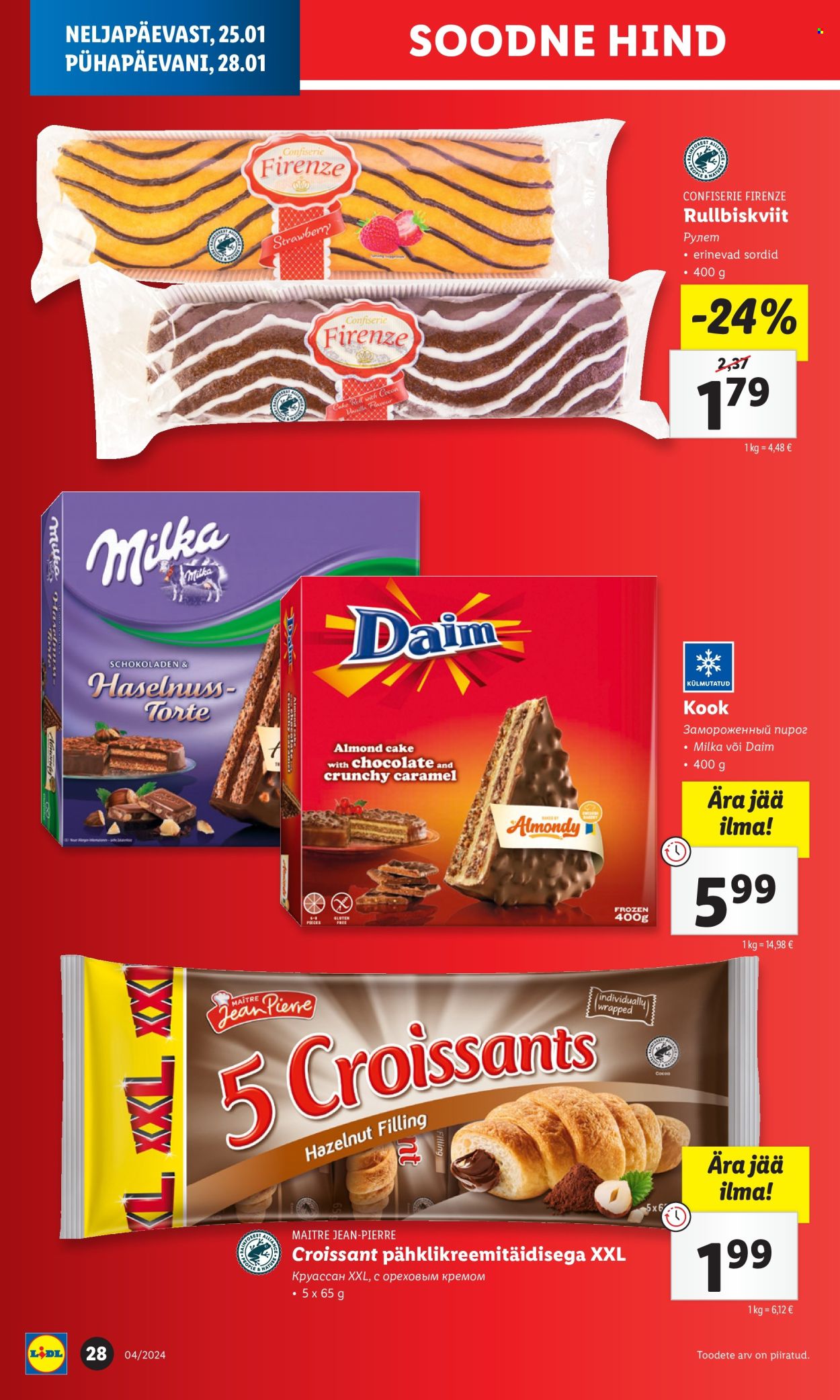 Lidl kliendileht - 25.01.2024 - 28.01.2024. Lehekülg 28