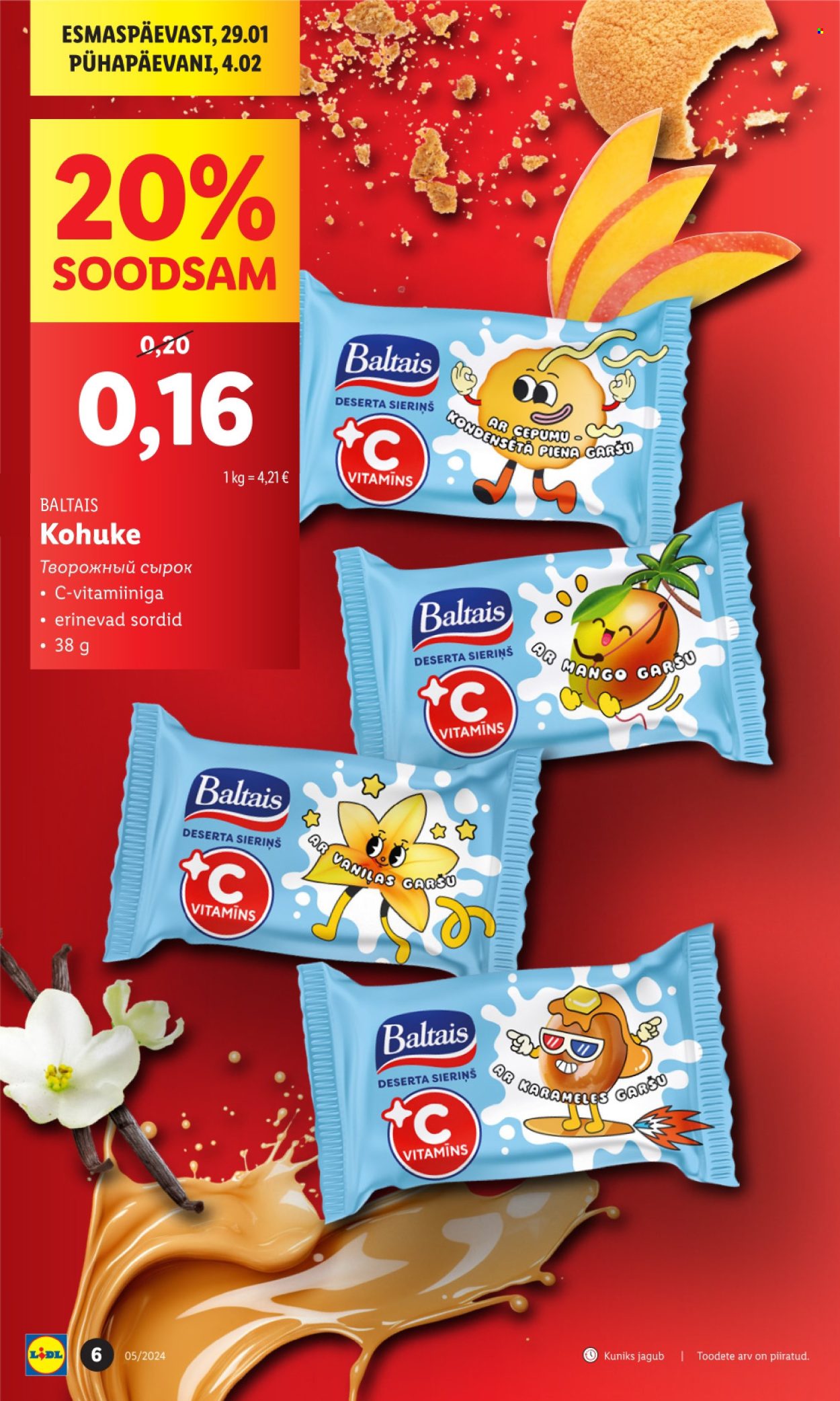 Lidl kliendileht - 29.01.2024 - 04.02.2024. Lehekülg 6