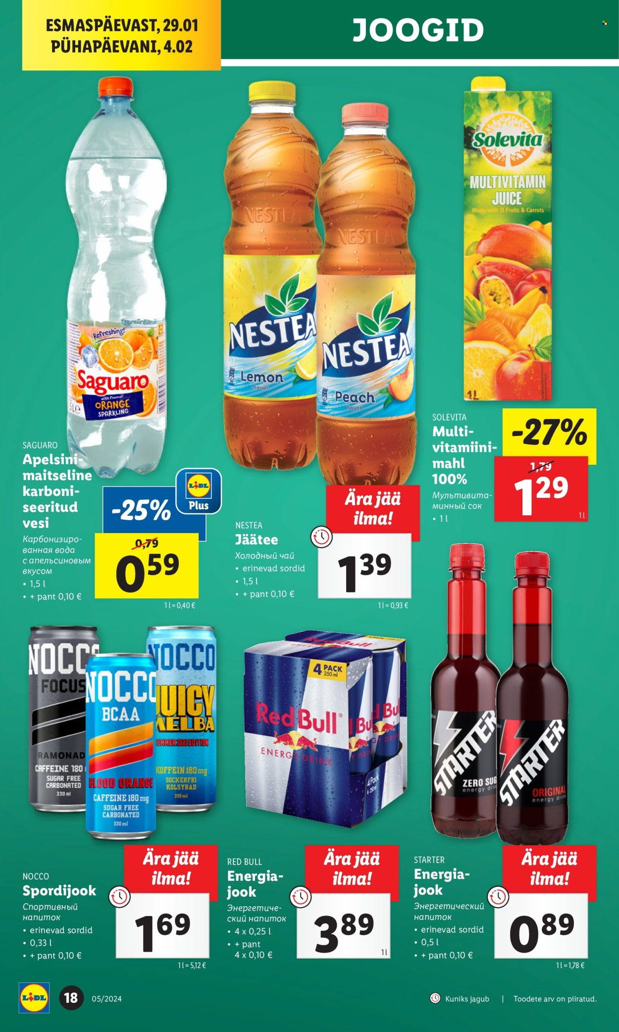 Lidl kliendileht - 29.01.2024 - 04.02.2024. Lehekülg 18