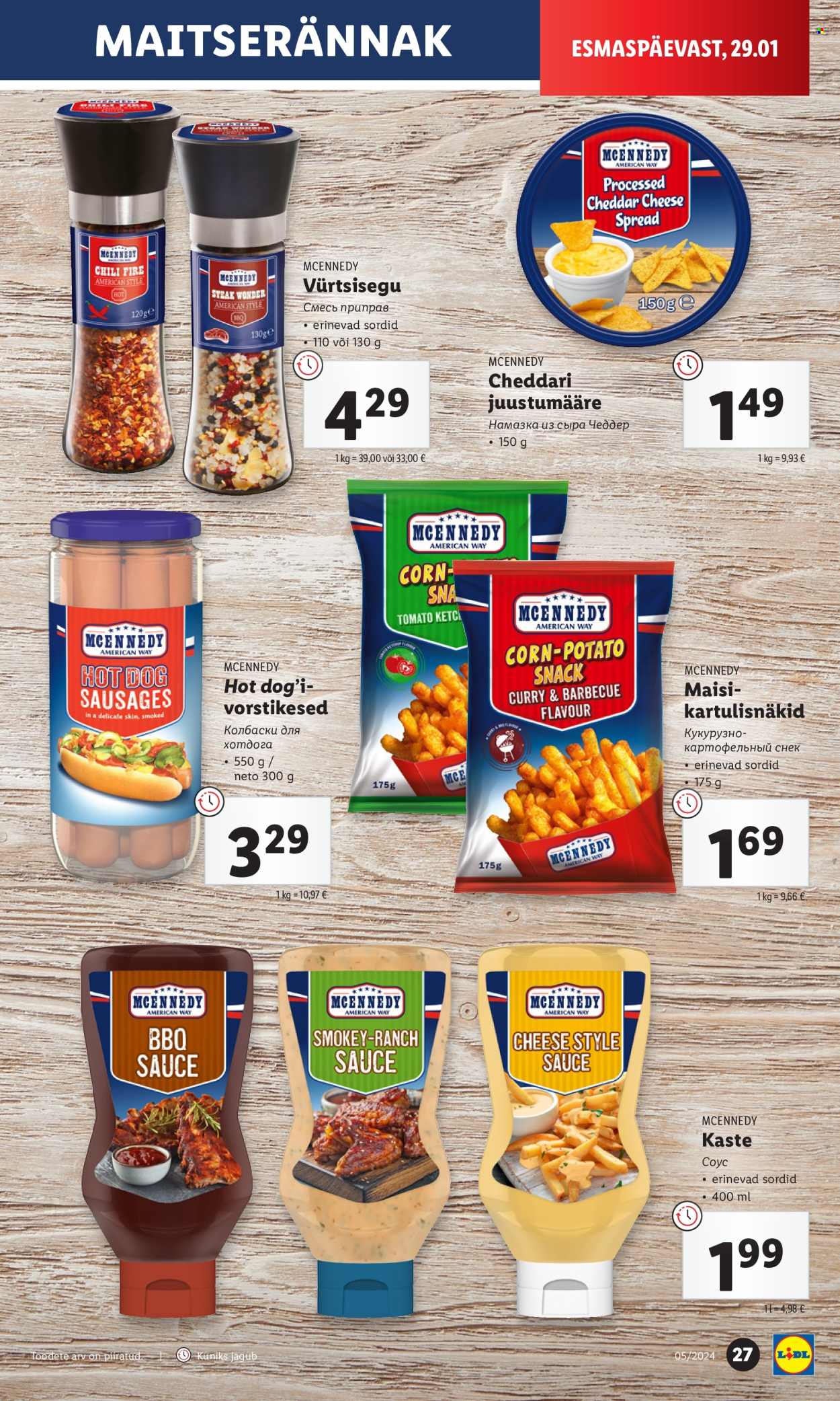 Lidl kliendileht - 29.01.2024 - 04.02.2024. Lehekülg 27