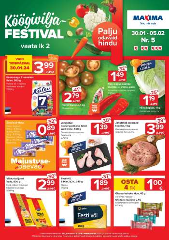 Kaupluse Maxima kliendileht - 30.01.2024 - 05.02.2024.