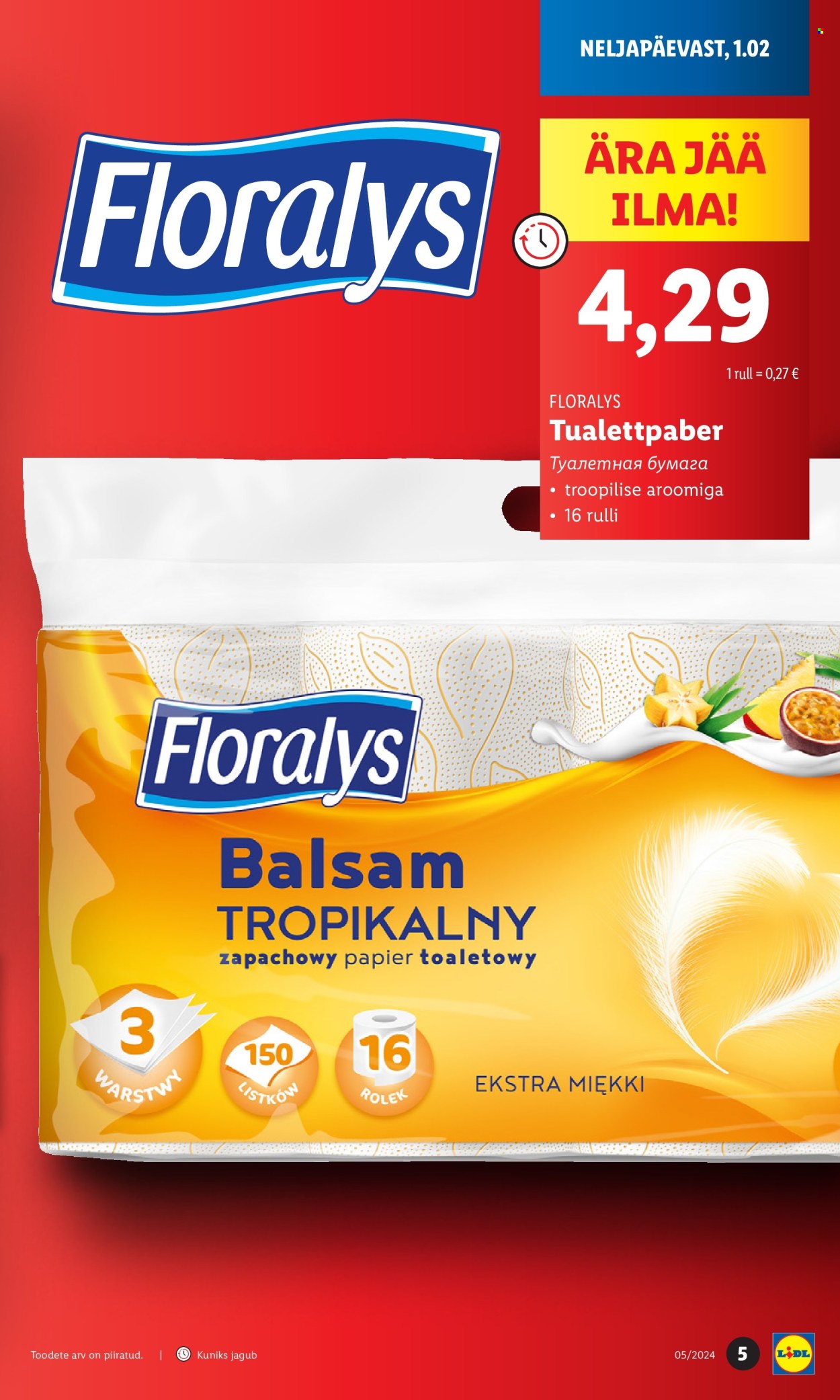 Lidl kliendileht - 01.02.2024 - 04.02.2024. Lehekülg 5