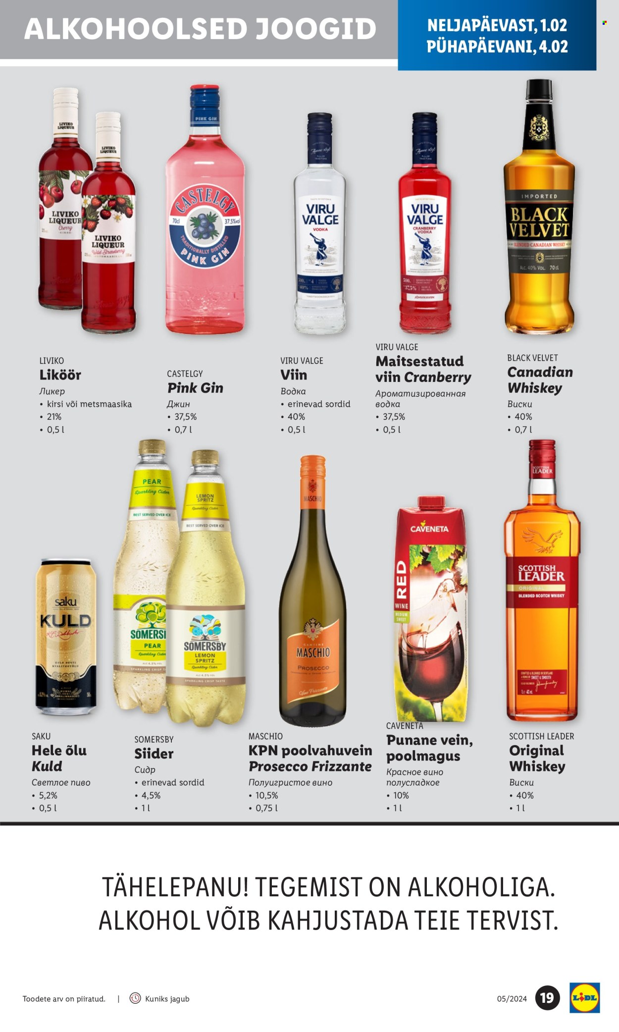 Lidl kliendileht - 01.02.2024 - 04.02.2024. Lehekülg 19