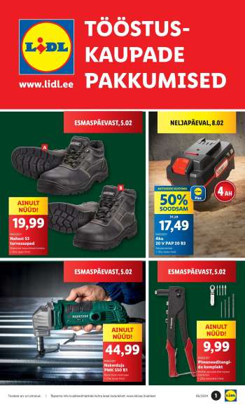 Kaupluse Lidl kliendileht - 05.02.2024 - 11.02.2024.