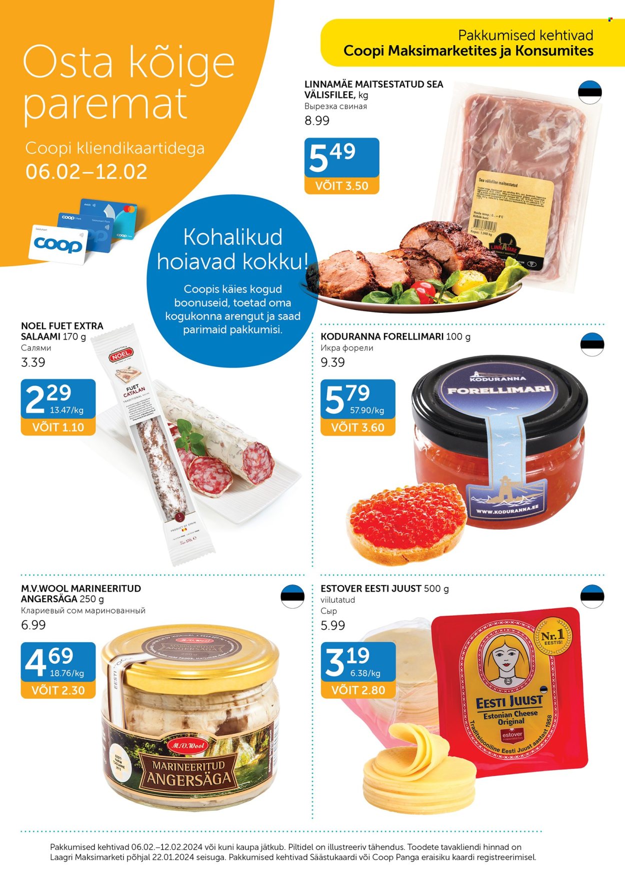 Coop kliendileht - 06.02.2024 - 12.02.2024. Lehekülg 1