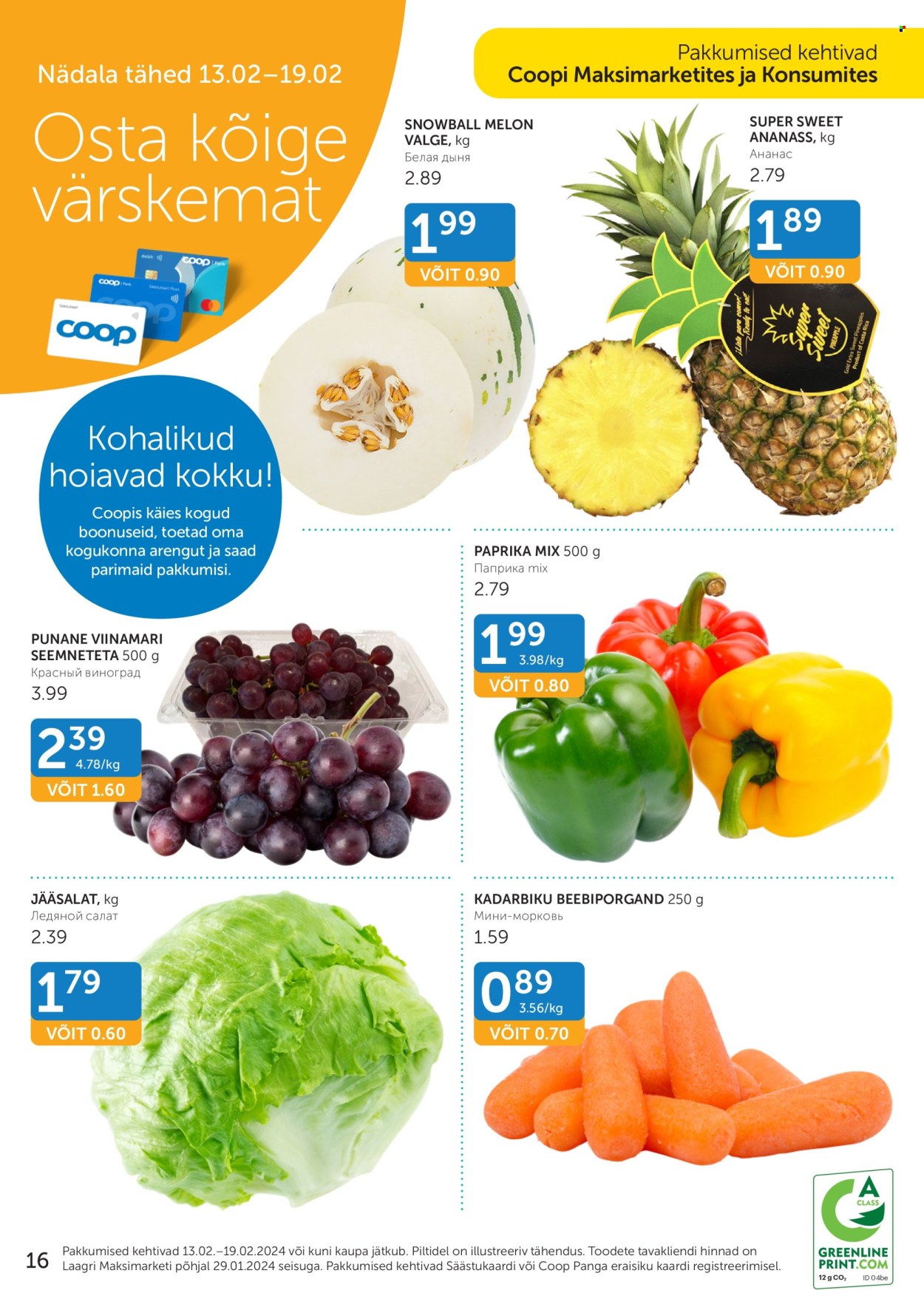 Coop kliendileht - 13.02.2024 - 19.02.2024. Lehekülg 16
