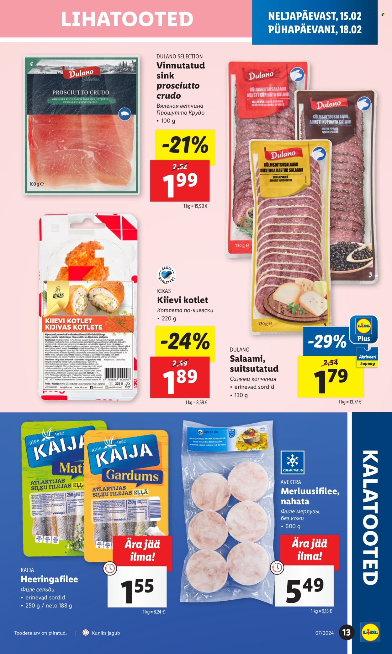 Lidl kliendileht - 15.02.2024 - 18.02.2024. Lehekülg 13