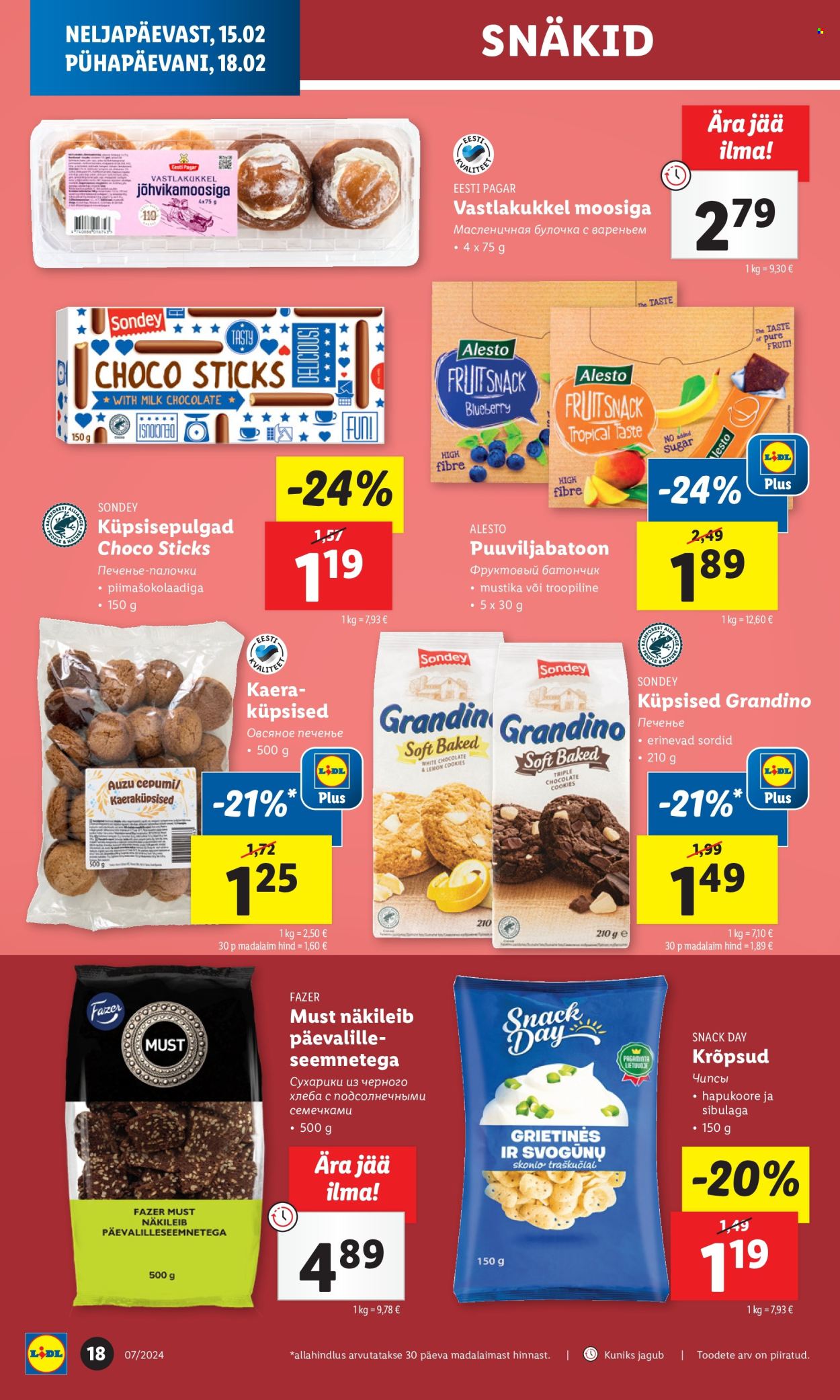 Lidl kliendileht - 15.02.2024 - 18.02.2024. Lehekülg 18
