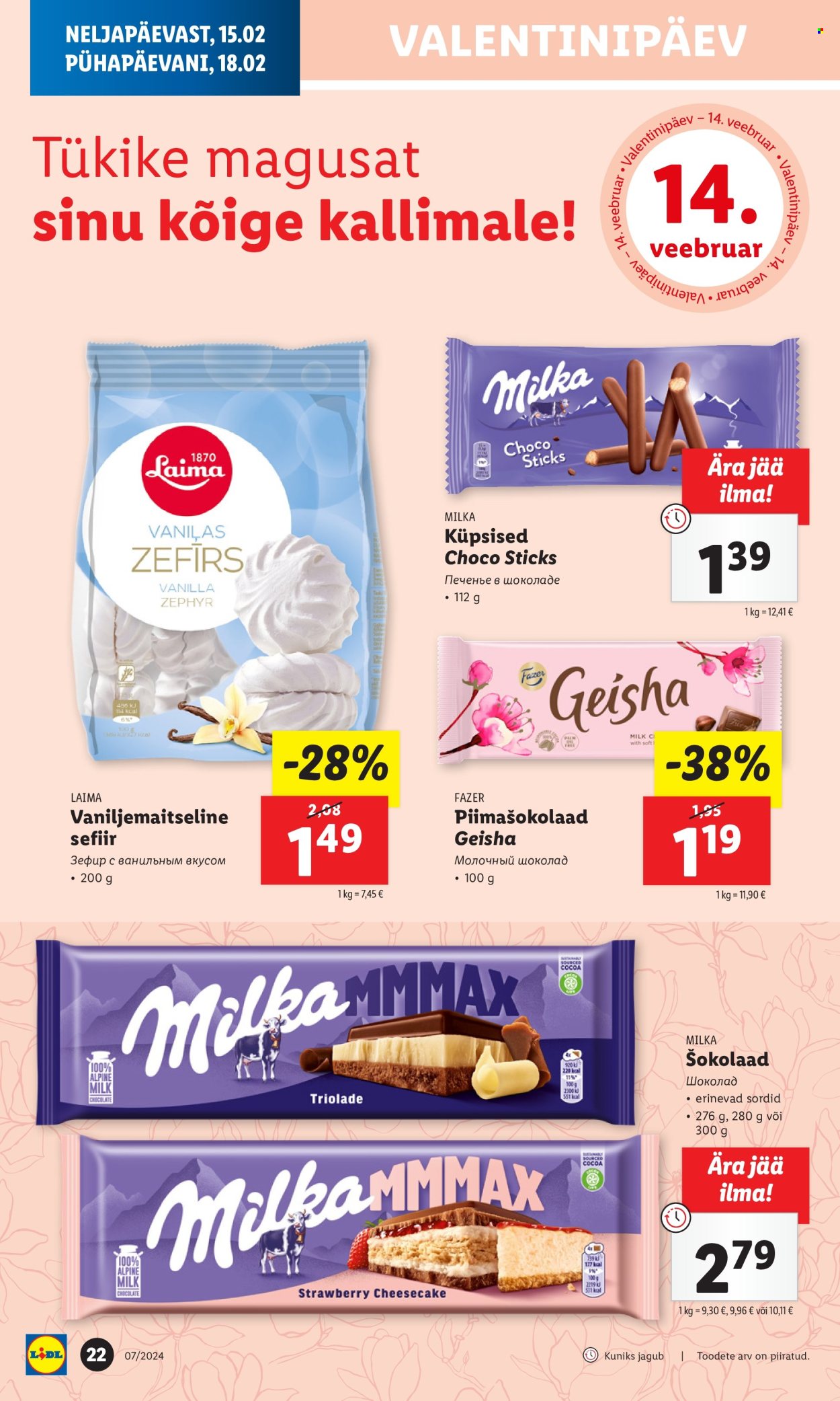Lidl kliendileht - 15.02.2024 - 18.02.2024. Lehekülg 22
