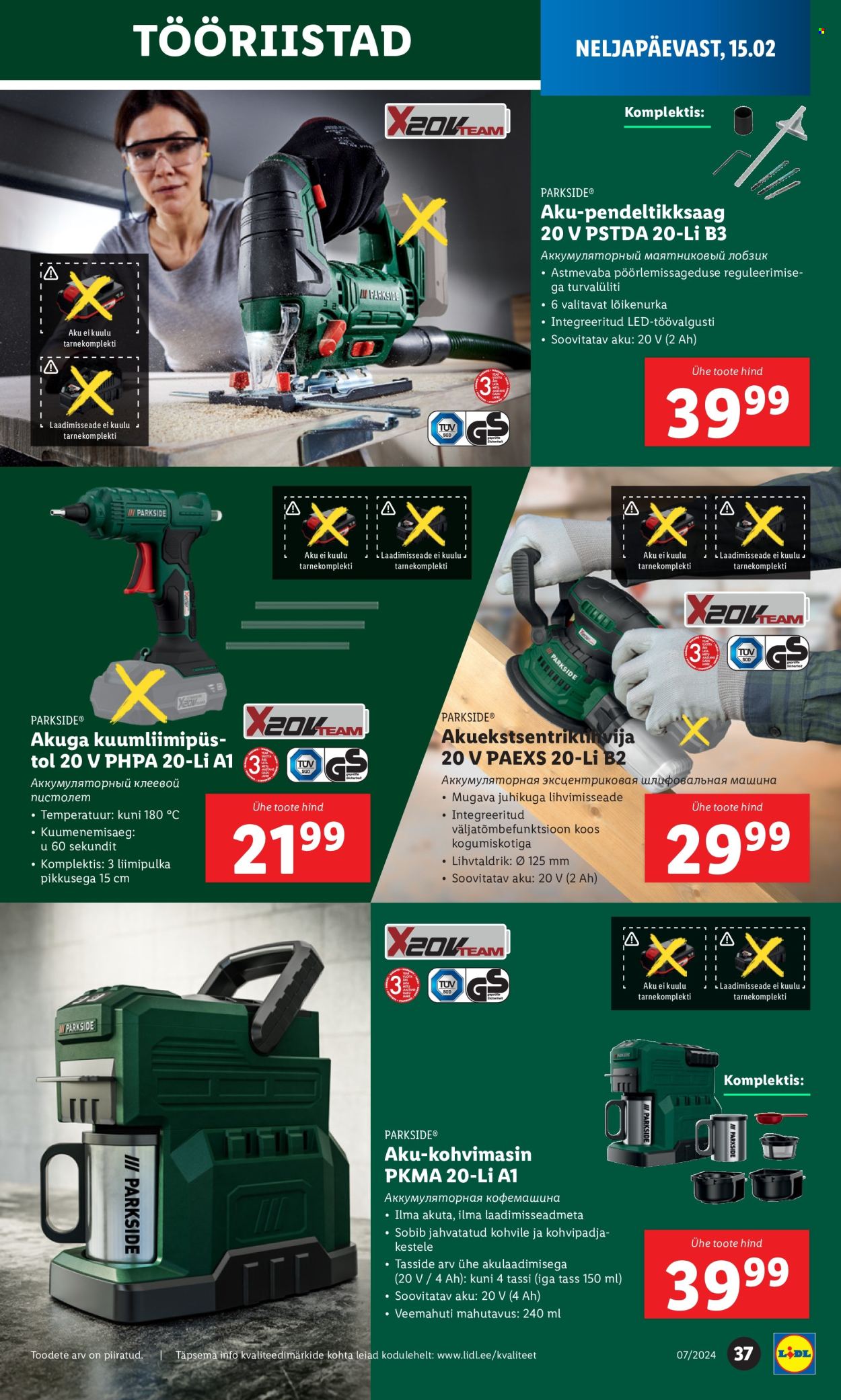 Lidl kliendileht - 15.02.2024 - 18.02.2024. Lehekülg 37