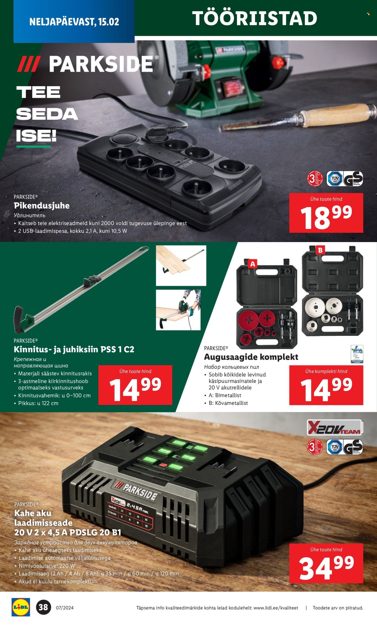 Lidl kliendileht - 15.02.2024 - 18.02.2024. Lehekülg 38