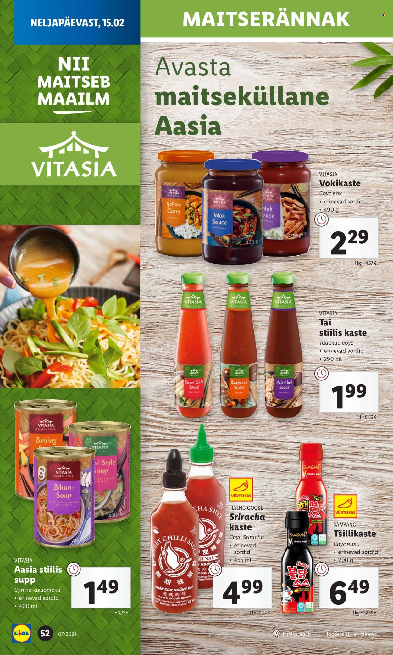 Lidl kliendileht - 15.02.2024 - 18.02.2024. Lehekülg 52