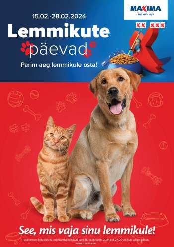 Kaupluse Maxima kliendileht - 15.02.2024 - 28.02.2024.