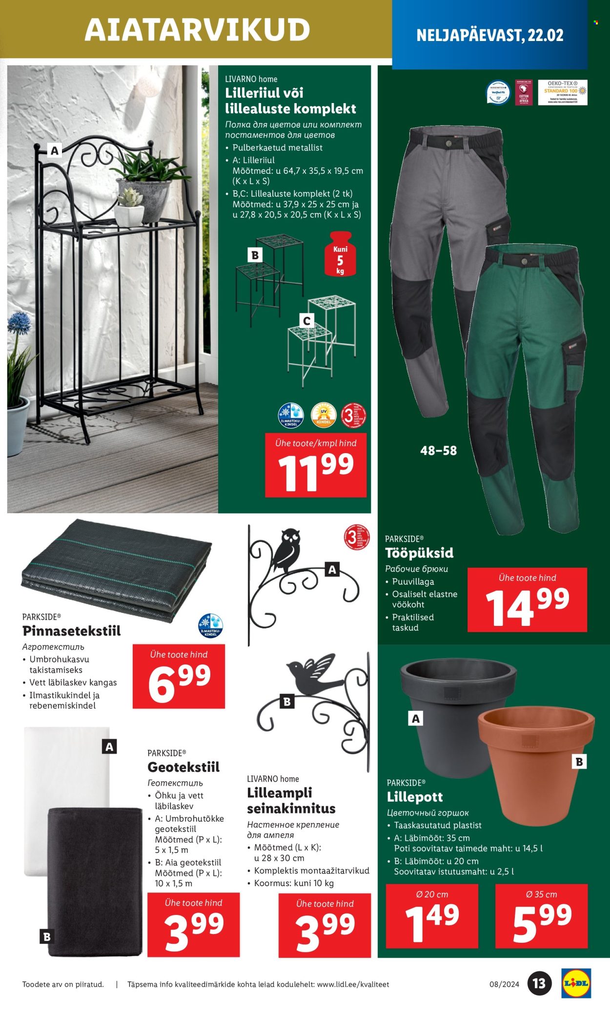 Lidl kliendileht - 19.02.2024 - 25.02.2024. Lehekülg 13