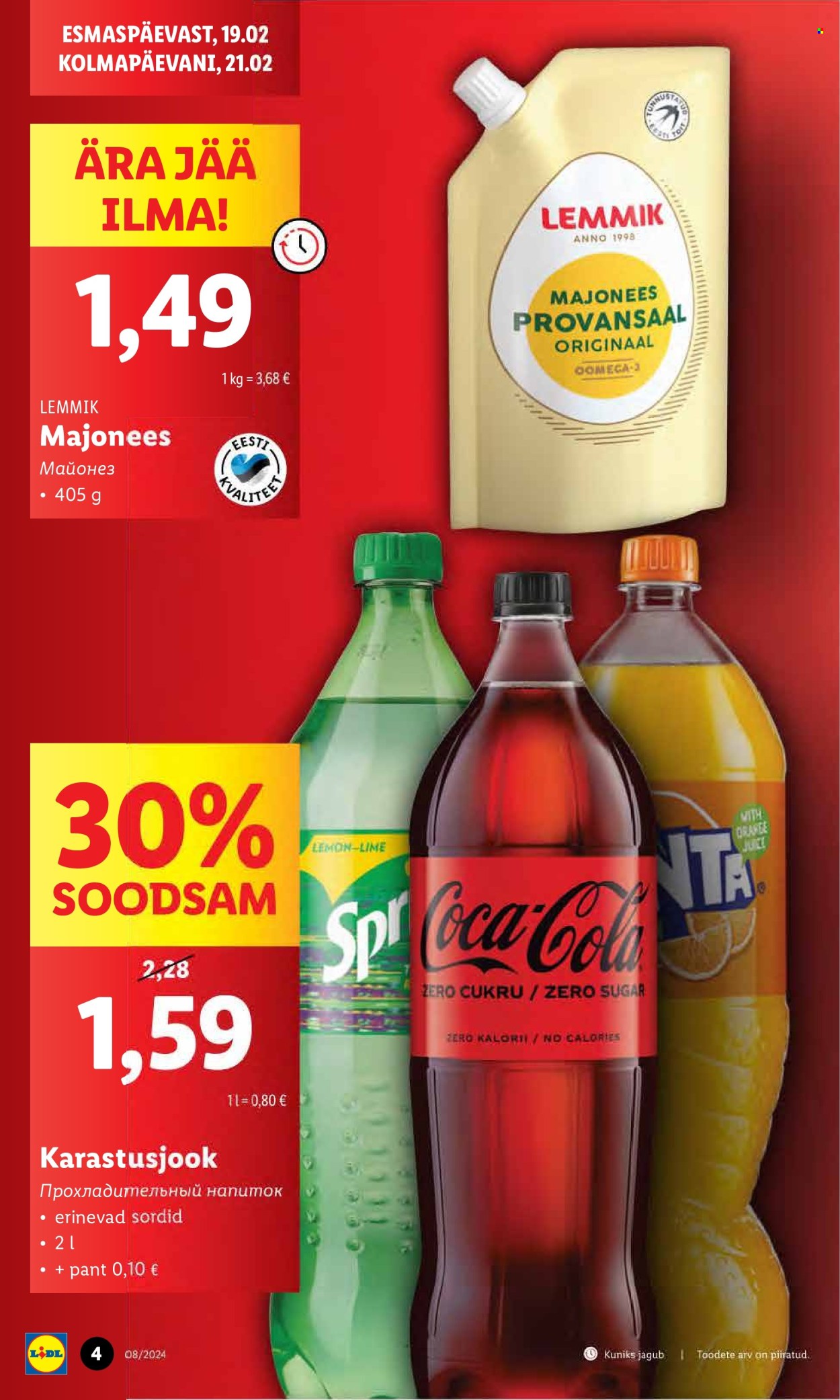 Lidl kliendileht - 19.02.2024 - 25.02.2024. Lehekülg 4