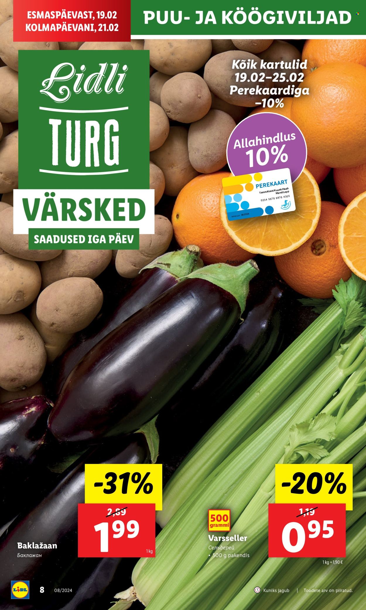 Lidl kliendileht - 19.02.2024 - 25.02.2024. Lehekülg 8