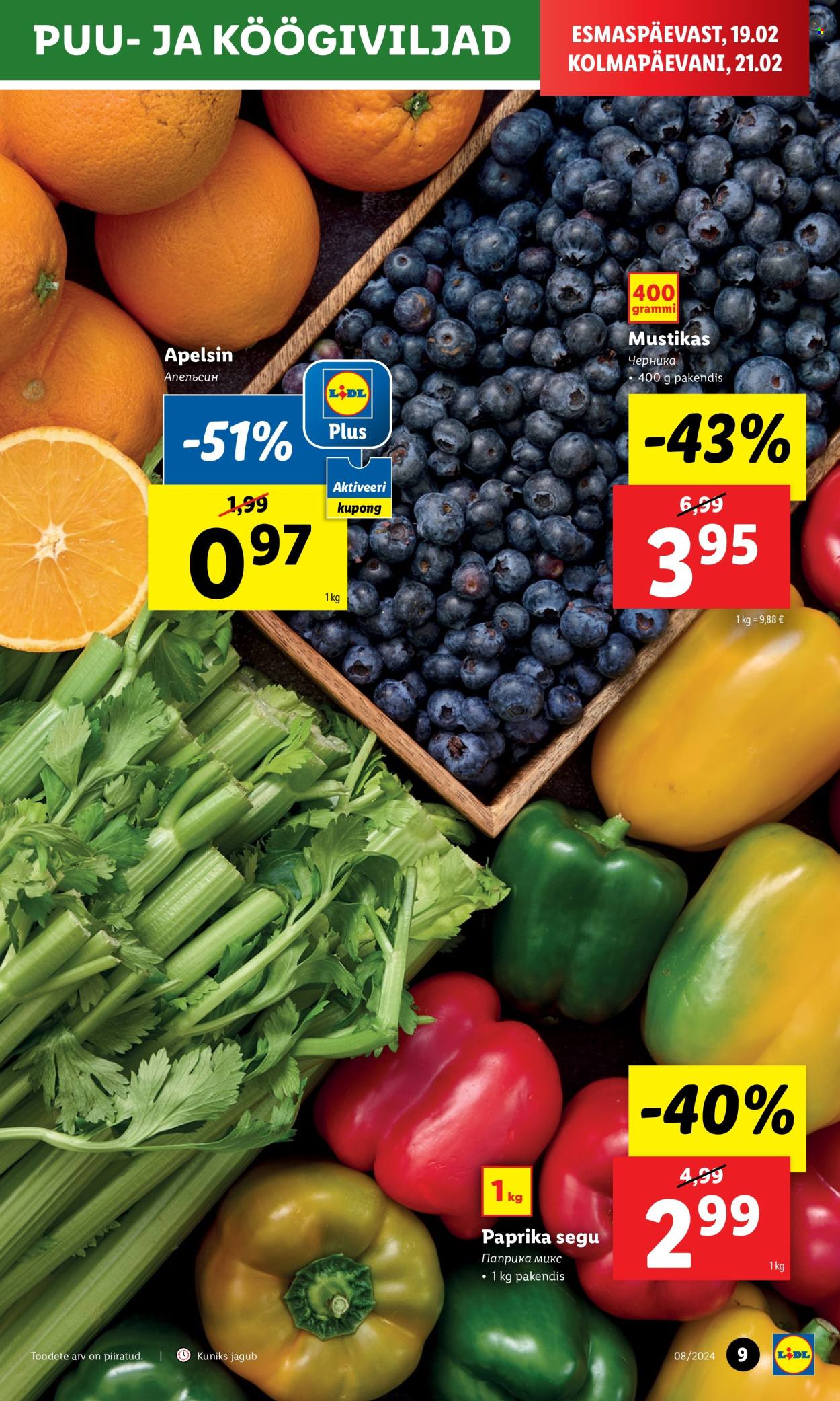 Lidl kliendileht - 19.02.2024 - 25.02.2024. Lehekülg 9