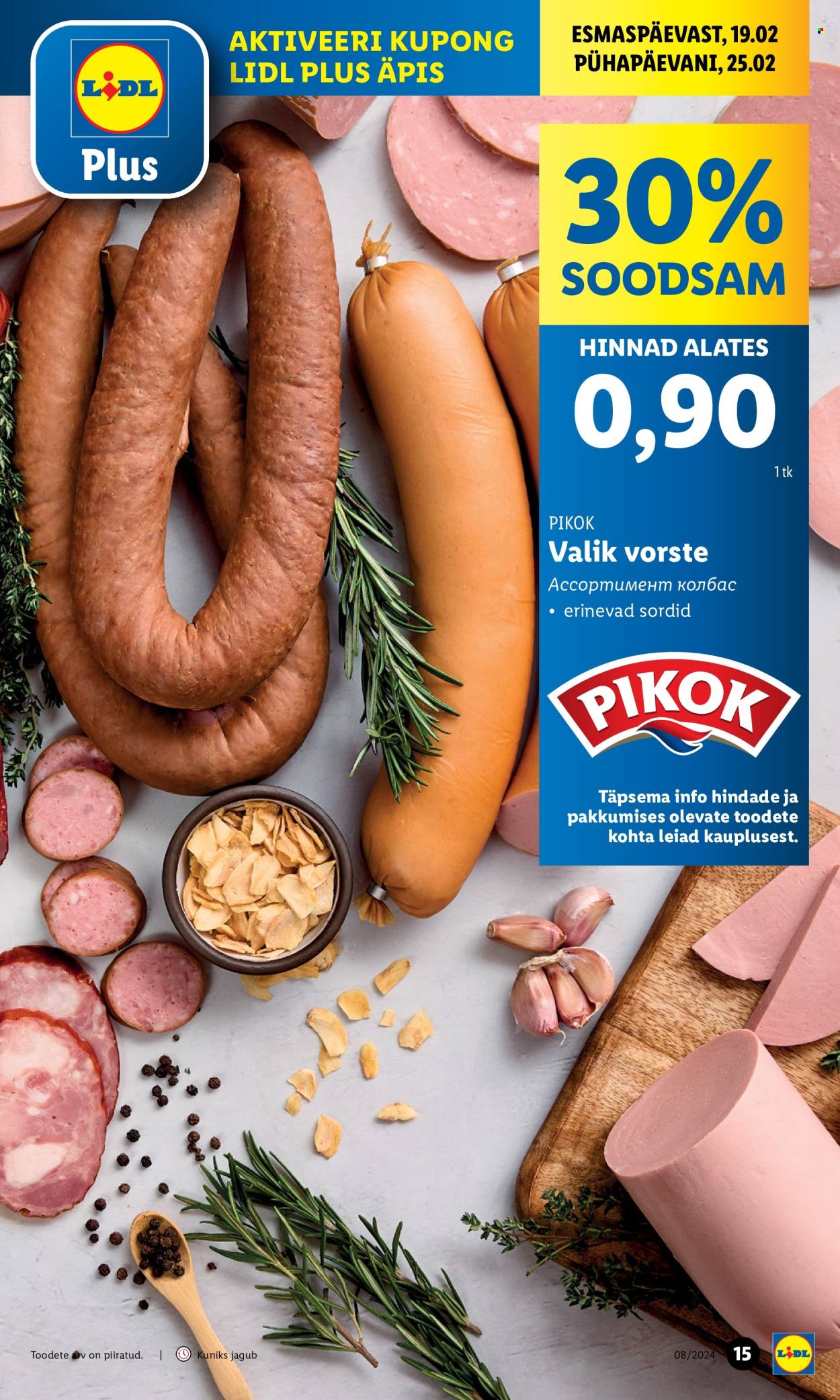 Lidl kliendileht - 19.02.2024 - 25.02.2024. Lehekülg 15