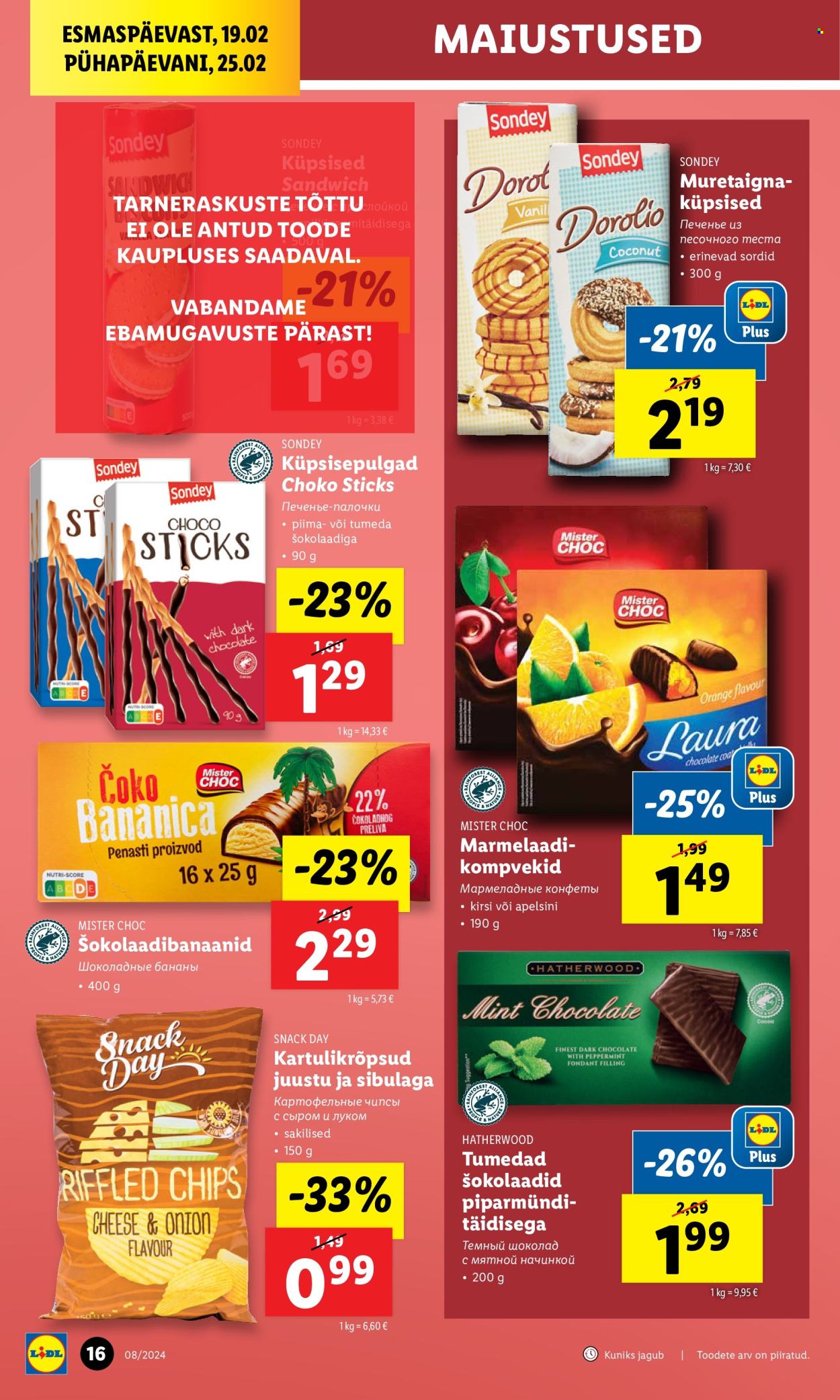 Lidl kliendileht - 19.02.2024 - 25.02.2024. Lehekülg 16