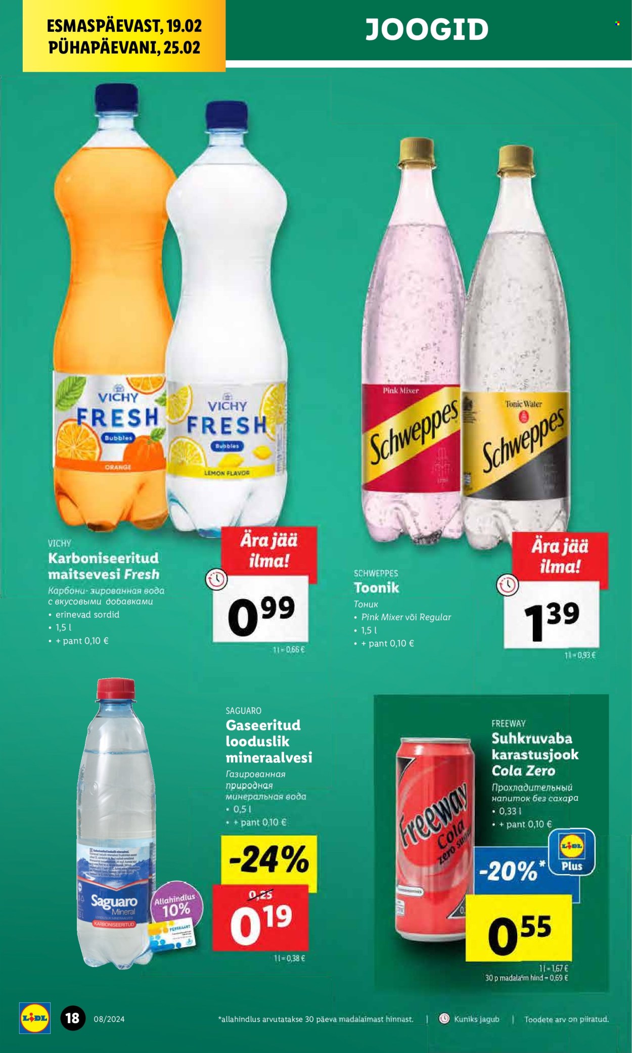 Lidl kliendileht - 19.02.2024 - 25.02.2024. Lehekülg 18