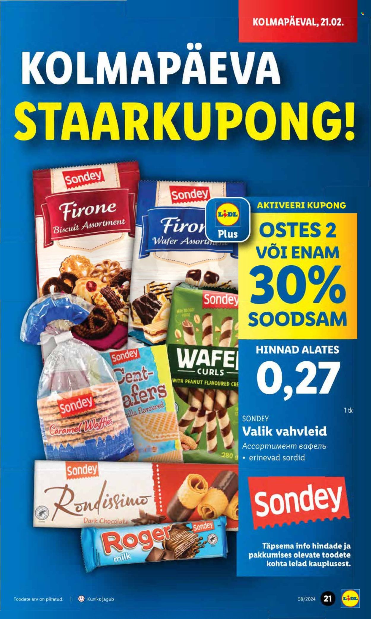 Lidl kliendileht - 19.02.2024 - 25.02.2024. Lehekülg 21