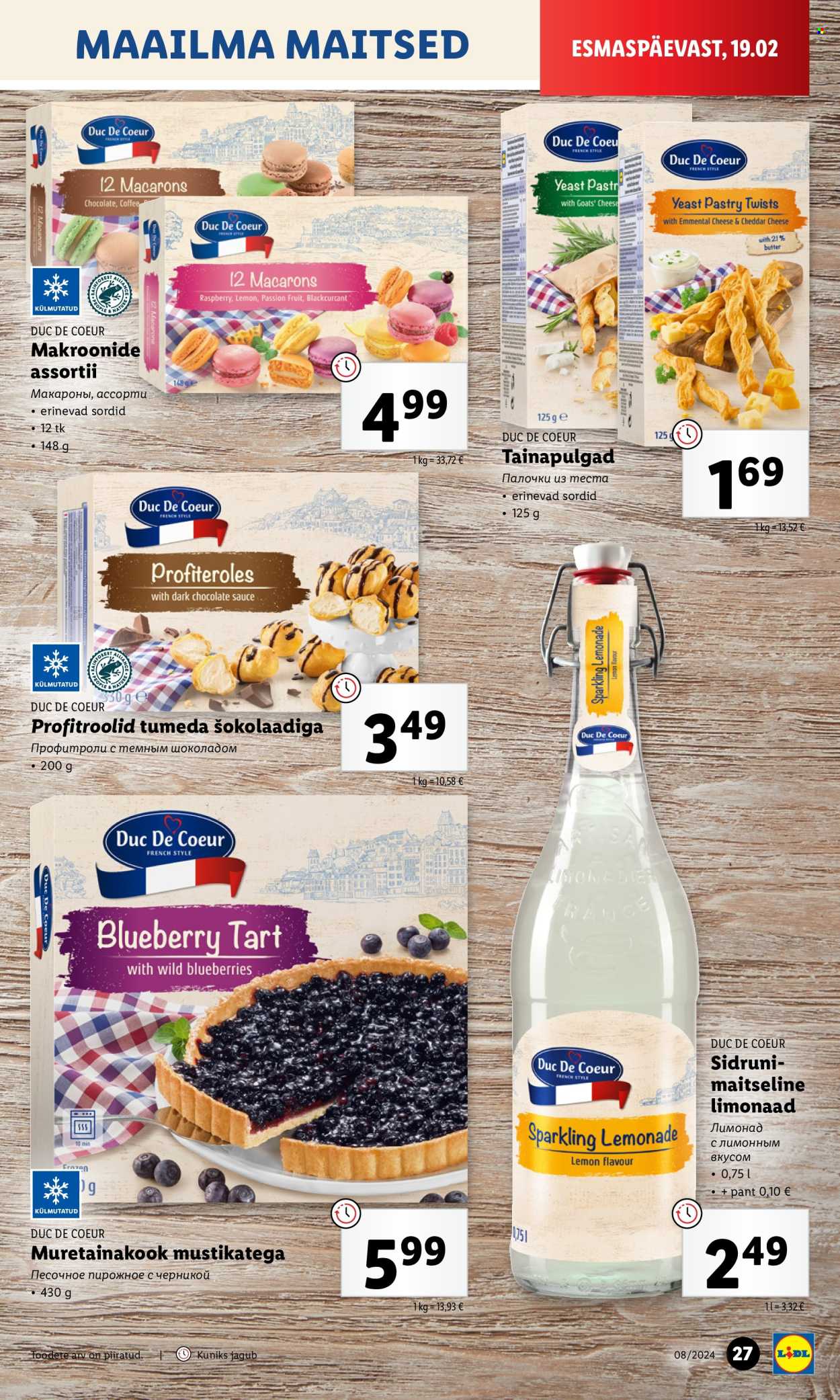Lidl kliendileht - 19.02.2024 - 25.02.2024. Lehekülg 27