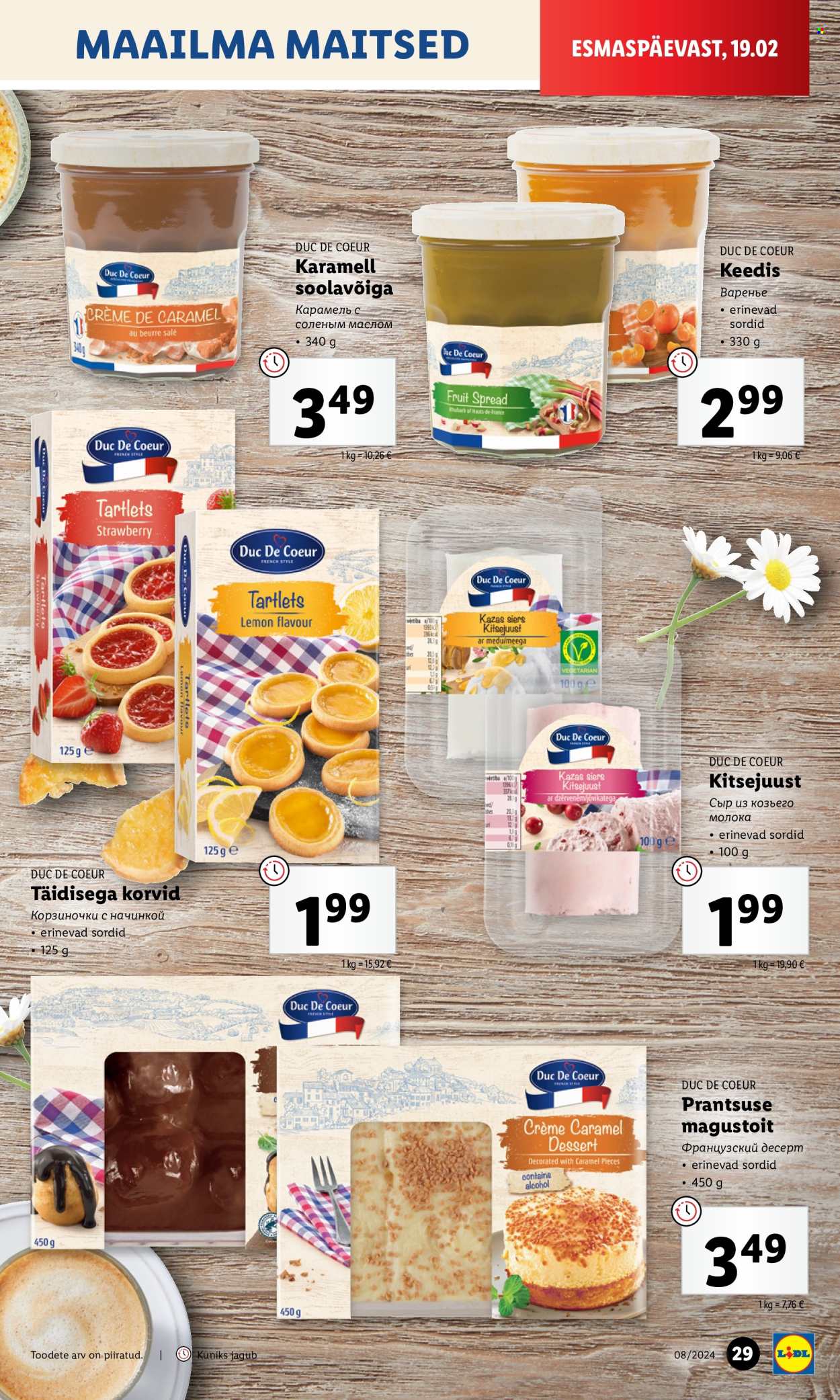 Lidl kliendileht - 19.02.2024 - 25.02.2024. Lehekülg 29