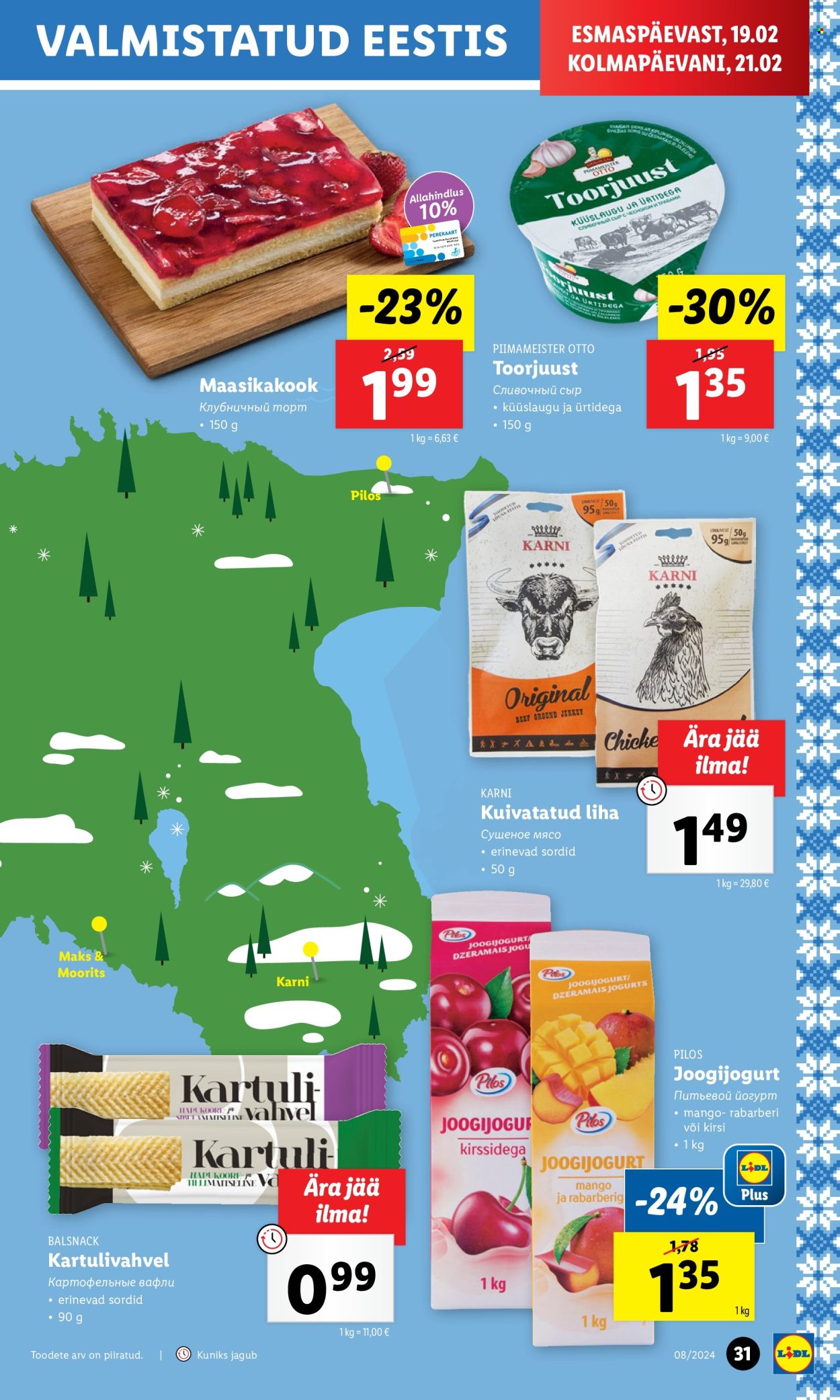 Lidl kliendileht - 19.02.2024 - 25.02.2024. Lehekülg 31