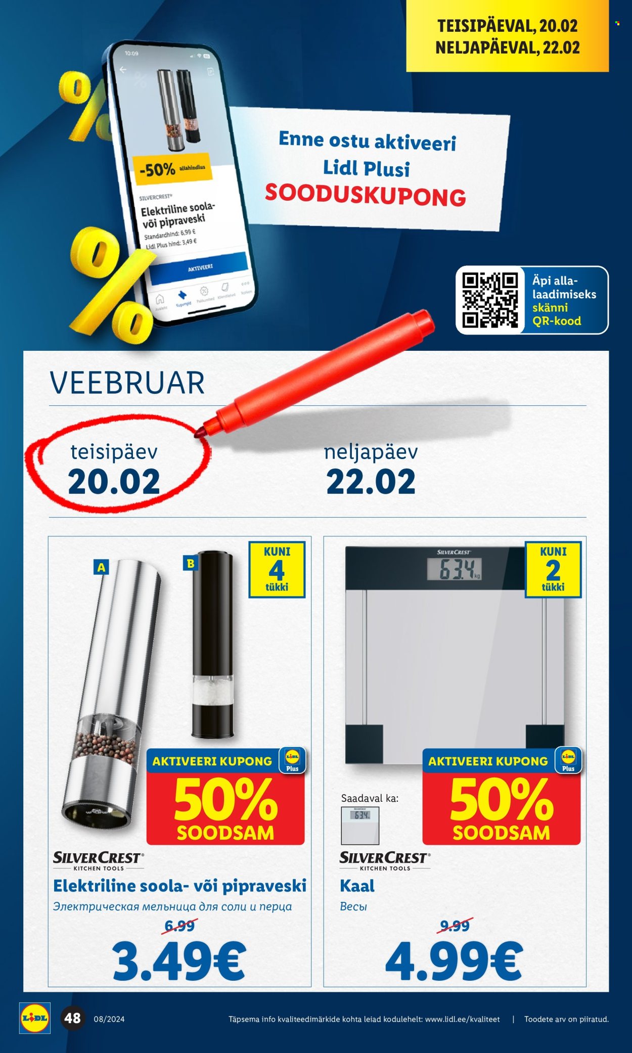 Lidl kliendileht - 19.02.2024 - 25.02.2024. Lehekülg 48