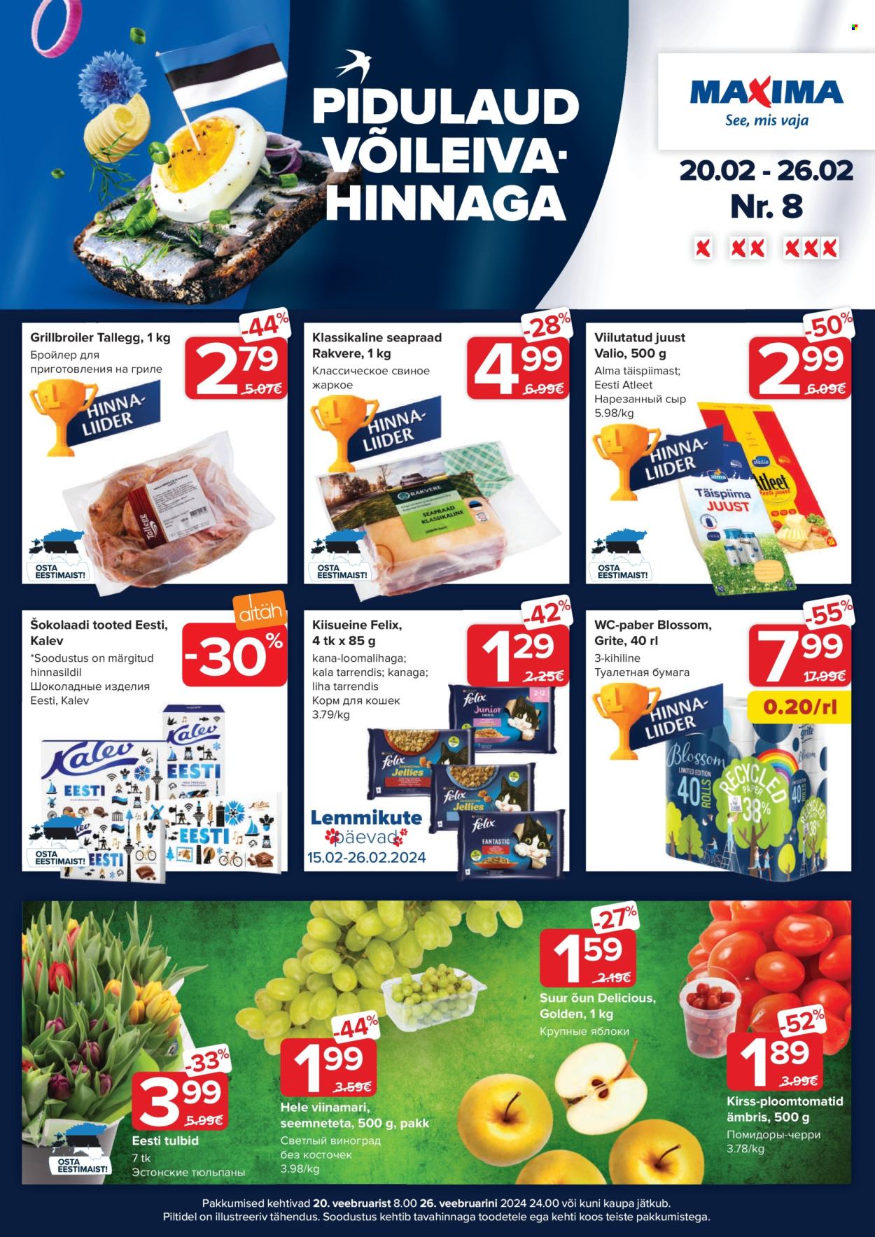 Maxima kliendileht - 20.02.2024 - 26.02.2024. Lehekülg 1