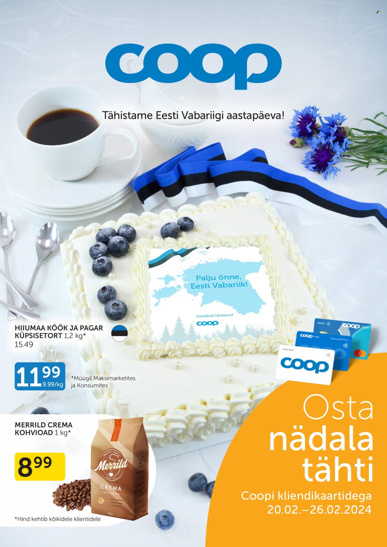 Coop kliendileht - 20.02.2024 - 26.02.2024. Lehekülg 1