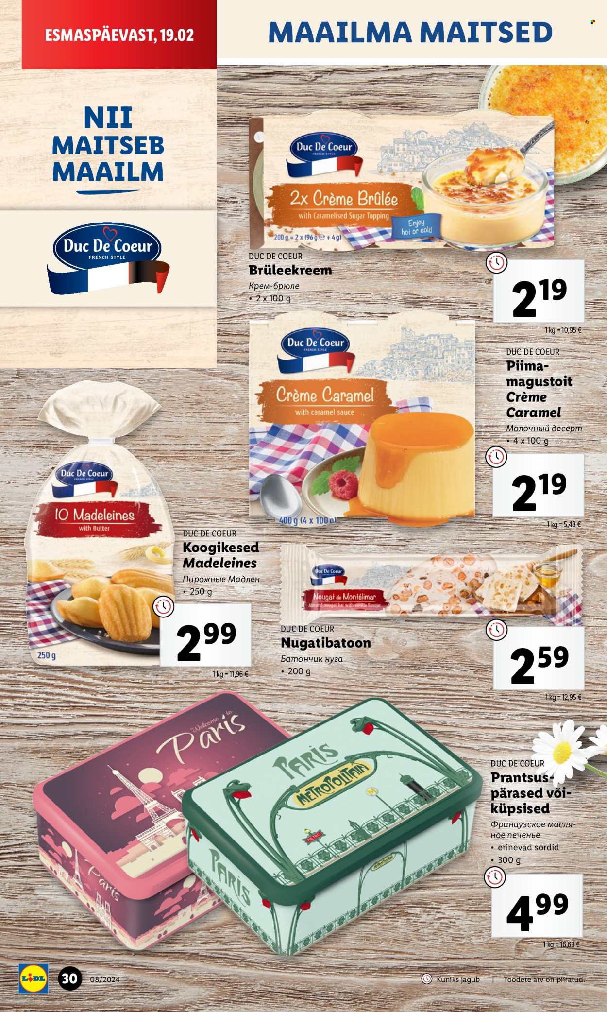 Lidl kliendileht - 22.02.2024 - 25.02.2024. Lehekülg 30