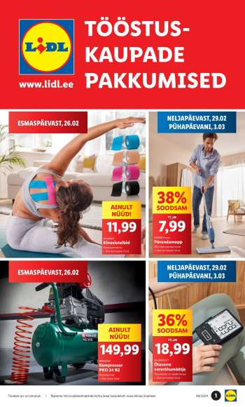 Kaupluse Lidl kliendileht - 26.02.2024 - 03.03.2024.