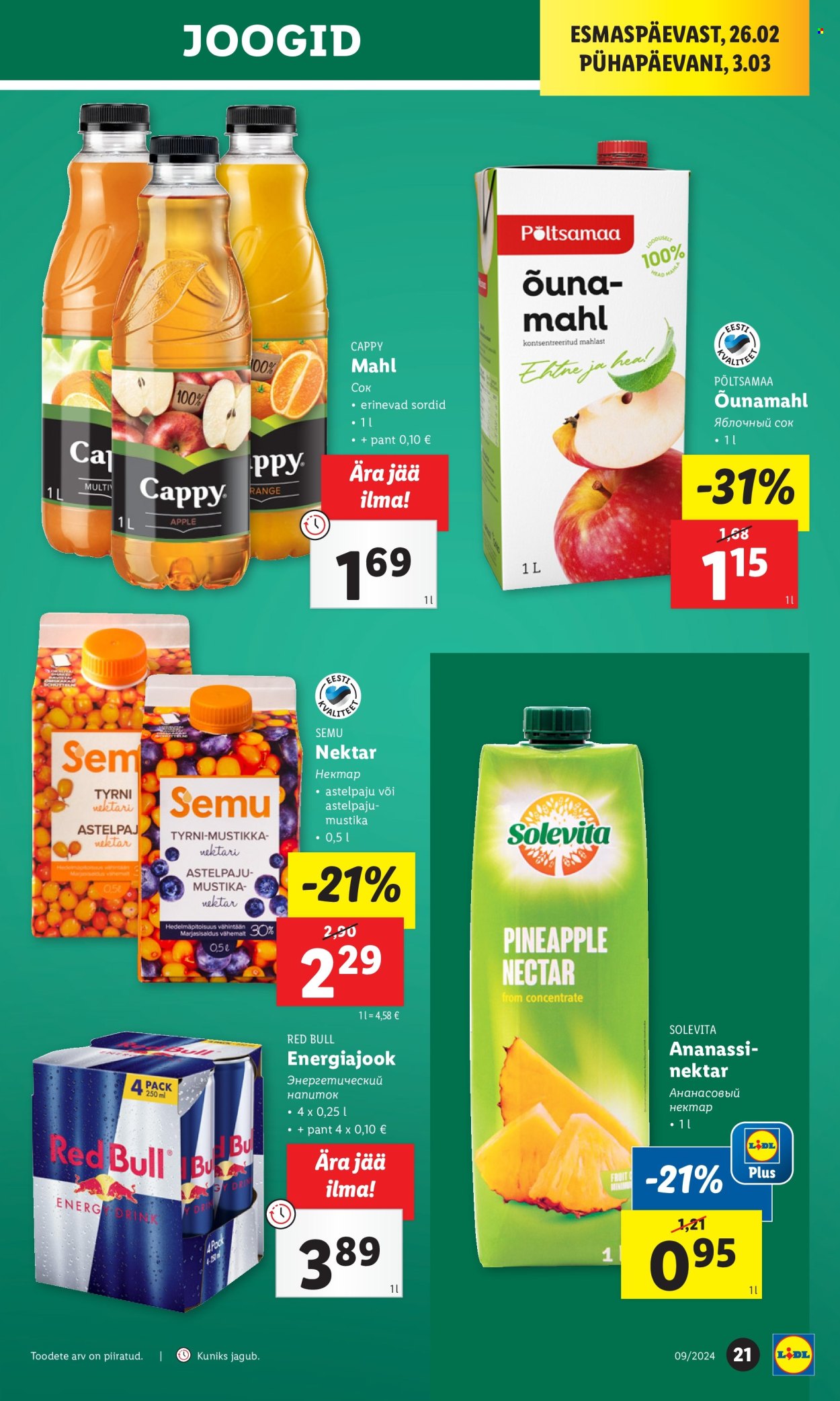 Lidl kliendileht - 26.02.2024 - 03.03.2024. Lehekülg 21