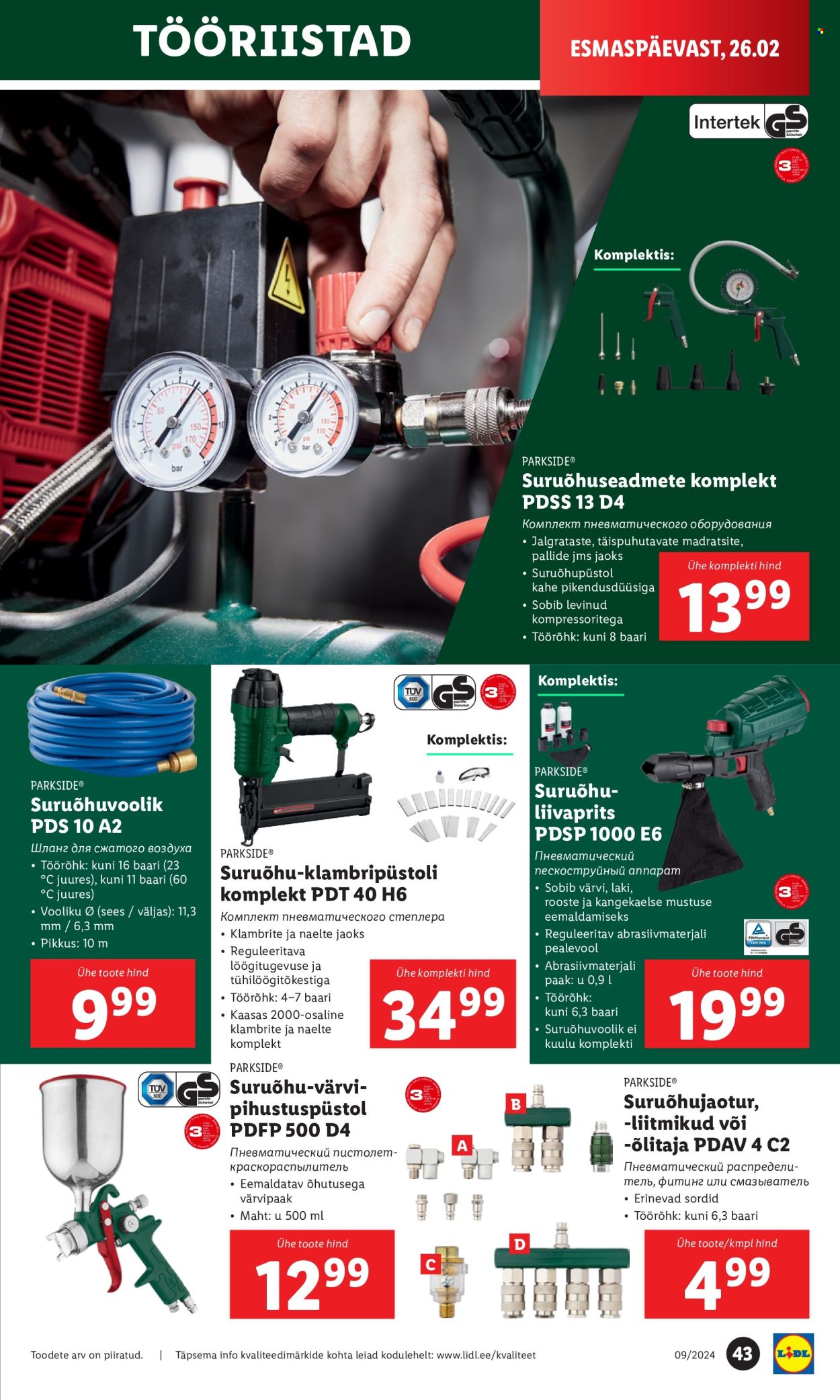 Lidl kliendileht - 26.02.2024 - 03.03.2024. Lehekülg 43