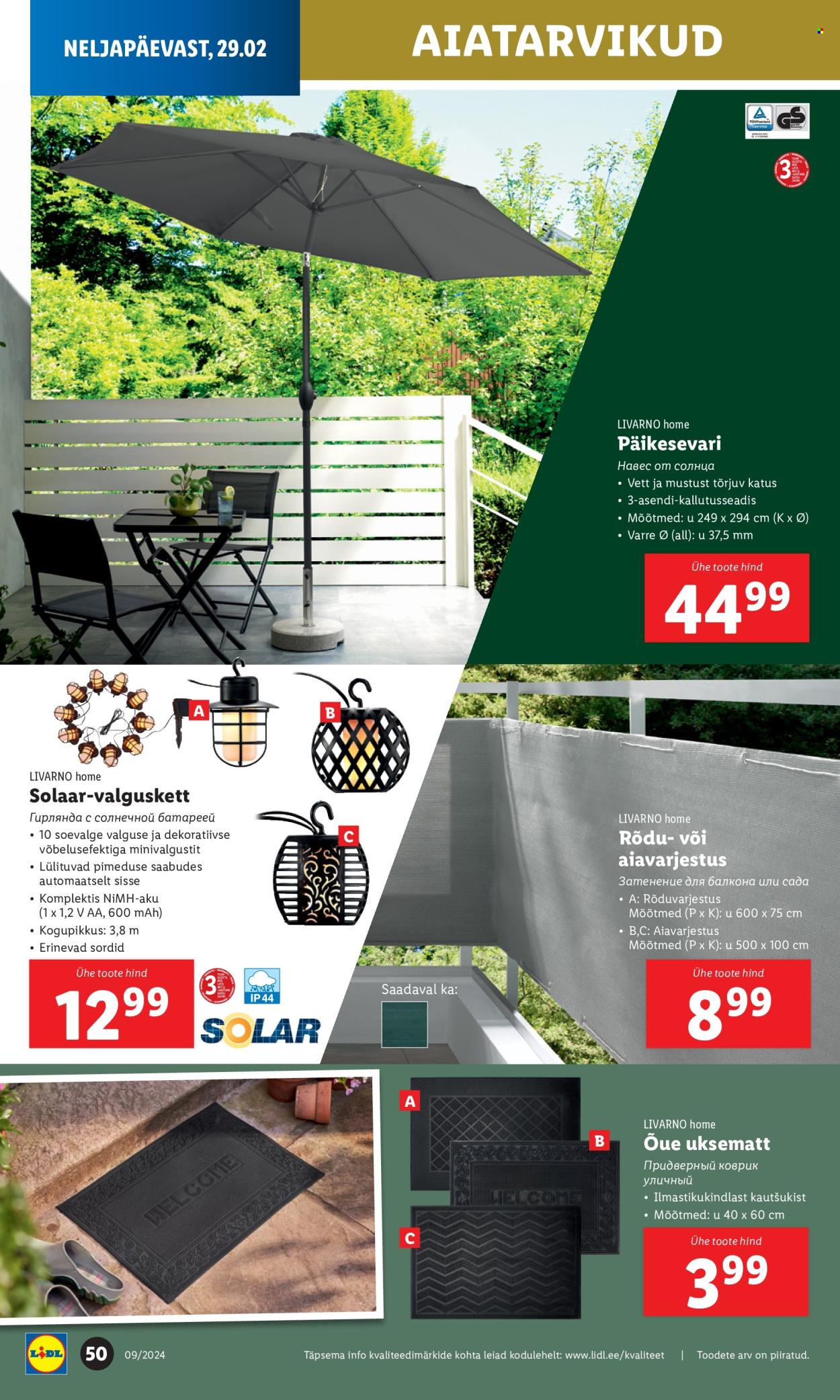 Lidl kliendileht - 26.02.2024 - 03.03.2024. Lehekülg 50