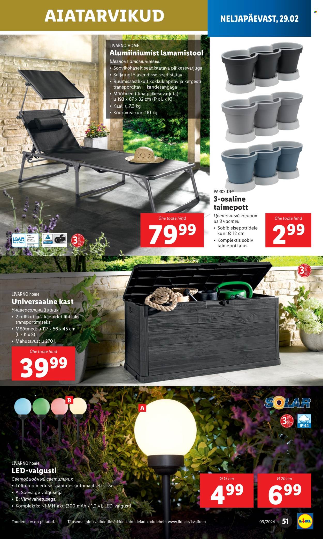 Lidl kliendileht - 26.02.2024 - 03.03.2024. Lehekülg 51