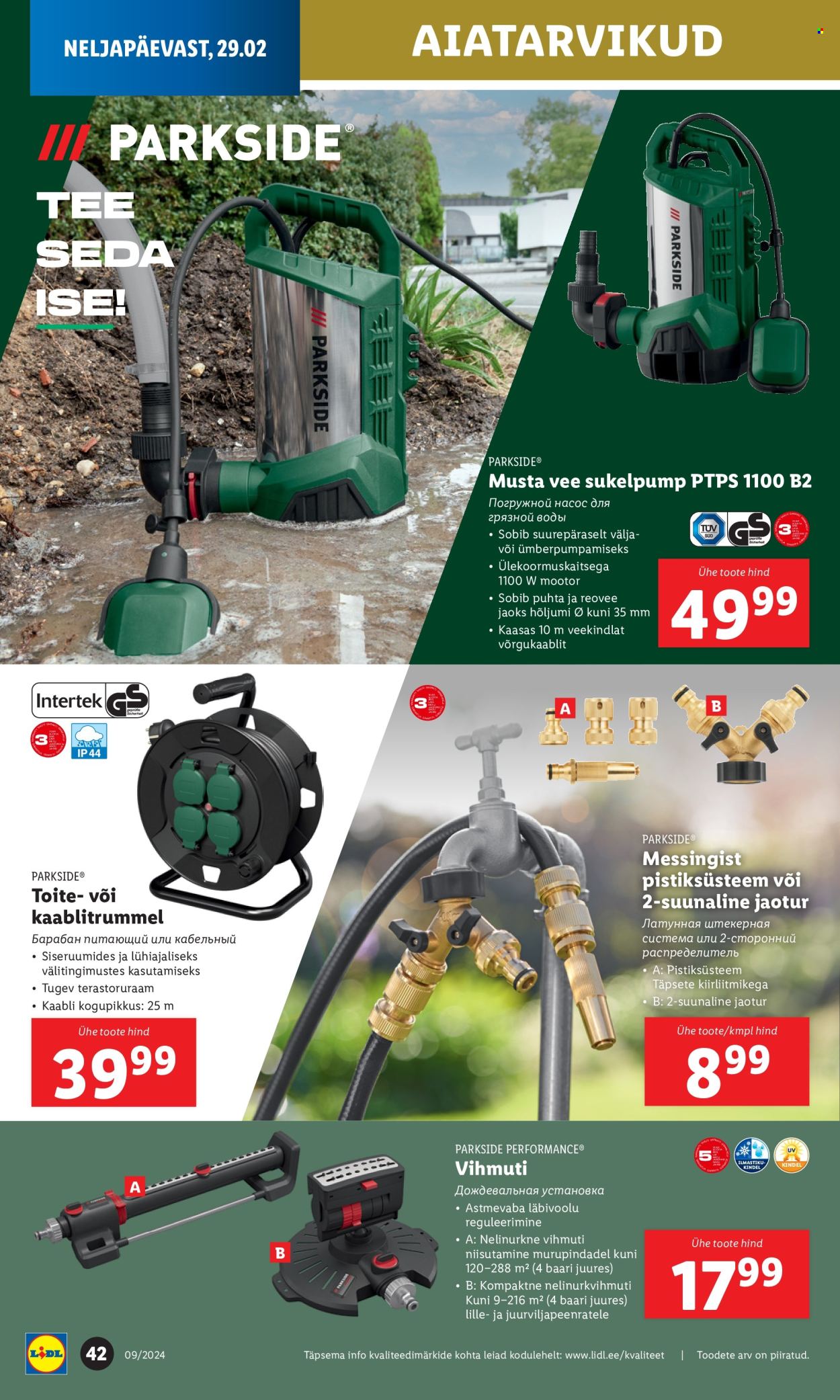 Lidl kliendileht - 29.02.2024 - 03.03.2024. Lehekülg 42
